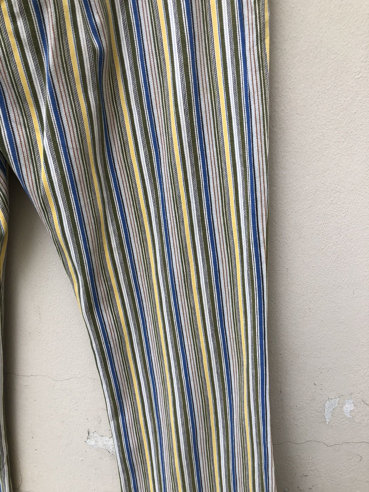 Nicole Club 90s Nicole Club Japan Psychedelic Striped Jeans Flare Pant Size US 28 / EU 44 - 21 Thumbnail