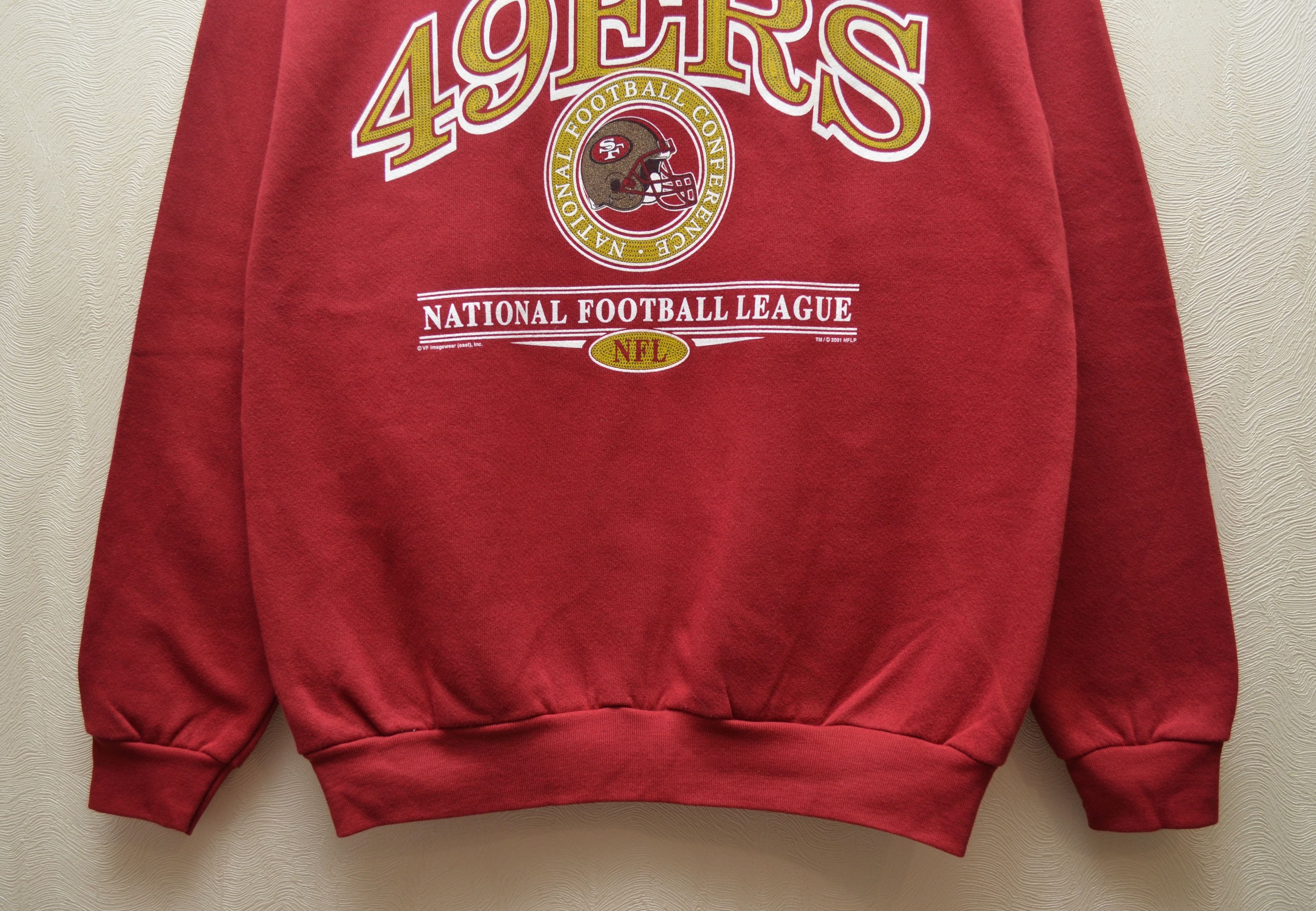 NFL × Vintage Vintage 00s San Francisco 49ers Sweatshirt 2001 RARE y2k Size US L / EU 52-54 / 3 - 3 Thumbnail