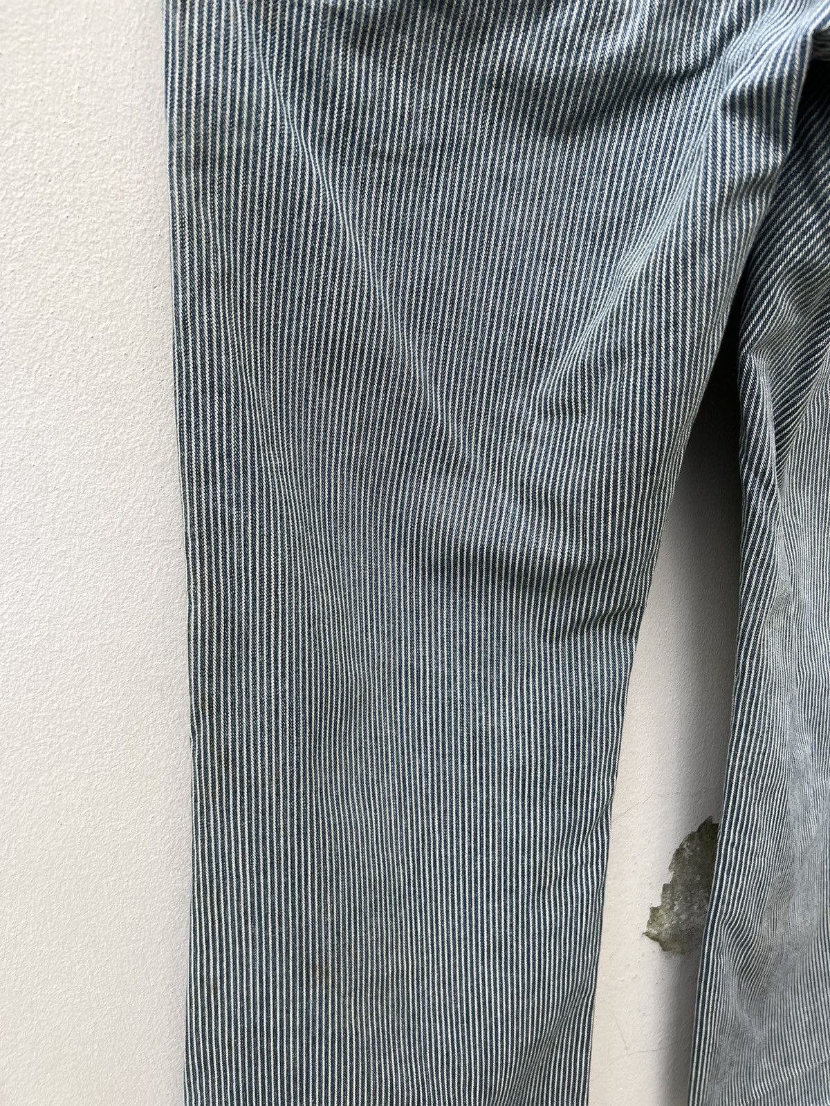45rpm Vintage 45rpm Japan Fade Hickory Stripe Dirty Flare Pant Size US 30 / EU 46 - 17 Thumbnail
