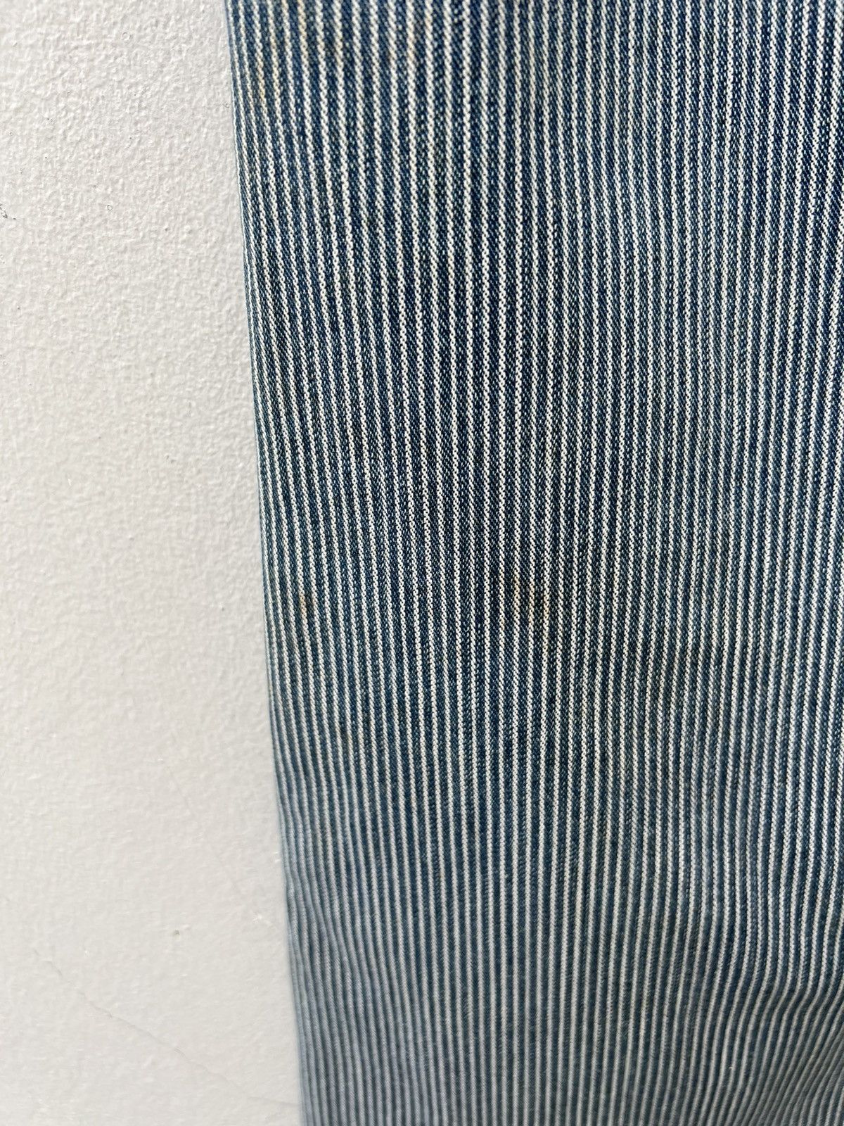 45rpm Vintage 45rpm Japan Fade Hickory Stripe Dirty Flare Pant Size US 30 / EU 46 - 19 Thumbnail