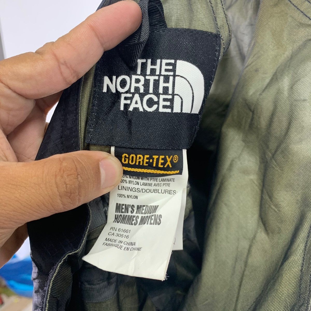The North Face VINTAGE TNF THE NORTH FACE GORETEX OVERALL Size US 34 / EU 50 - 10 Thumbnail