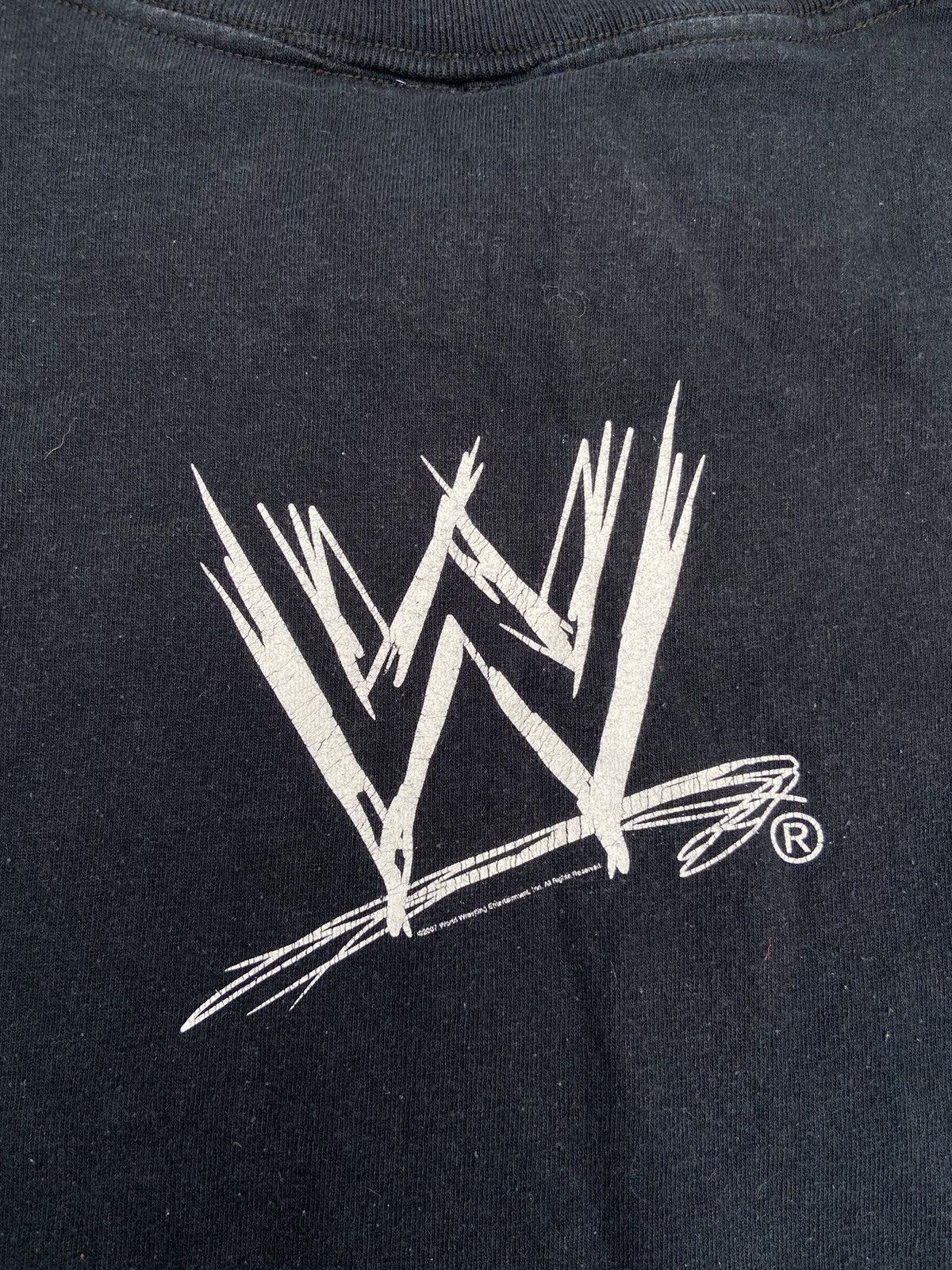 Vintage Vintage Undertaker WWE t shirt Size US L / EU 52-54 / 3 - 4 Thumbnail