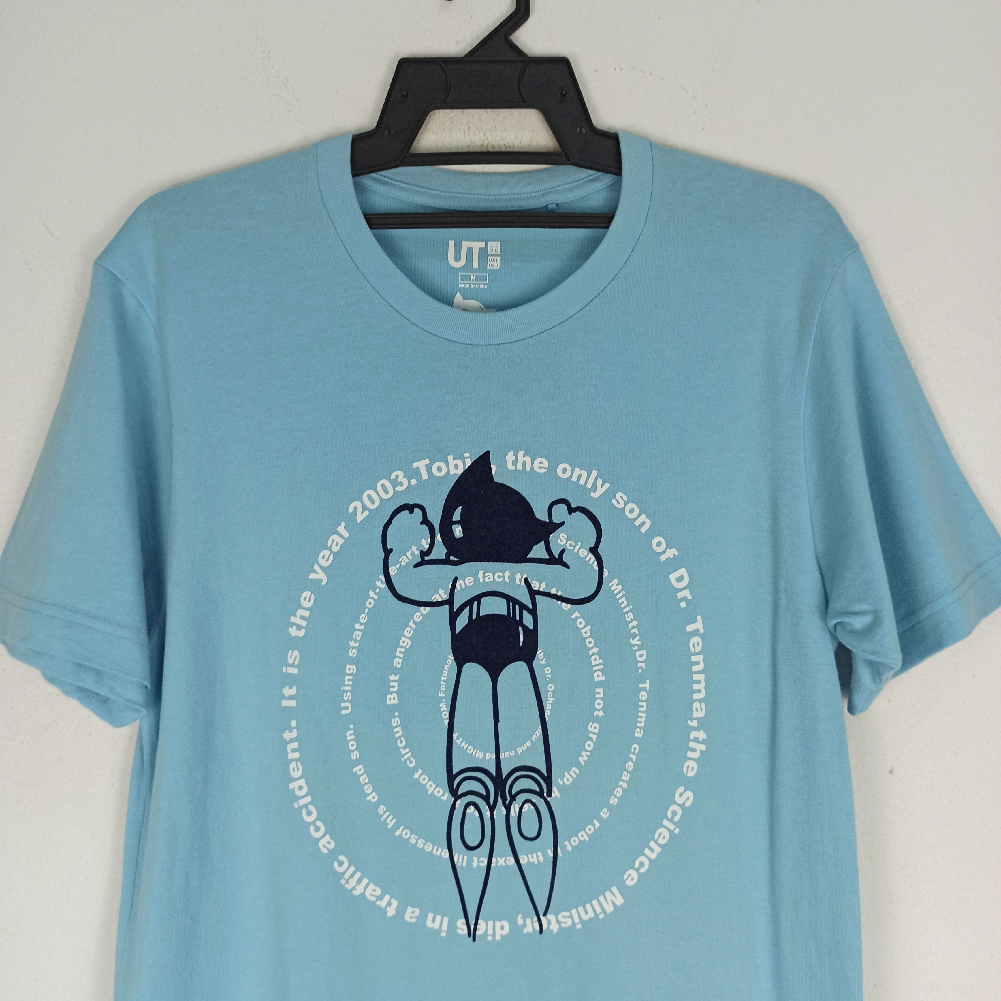 Anime 🔥Rare🔥 Astro Boy by Uniqlo T-shirt Medium Size Size US M / EU 48-50 / 2 - 2 Thumbnail