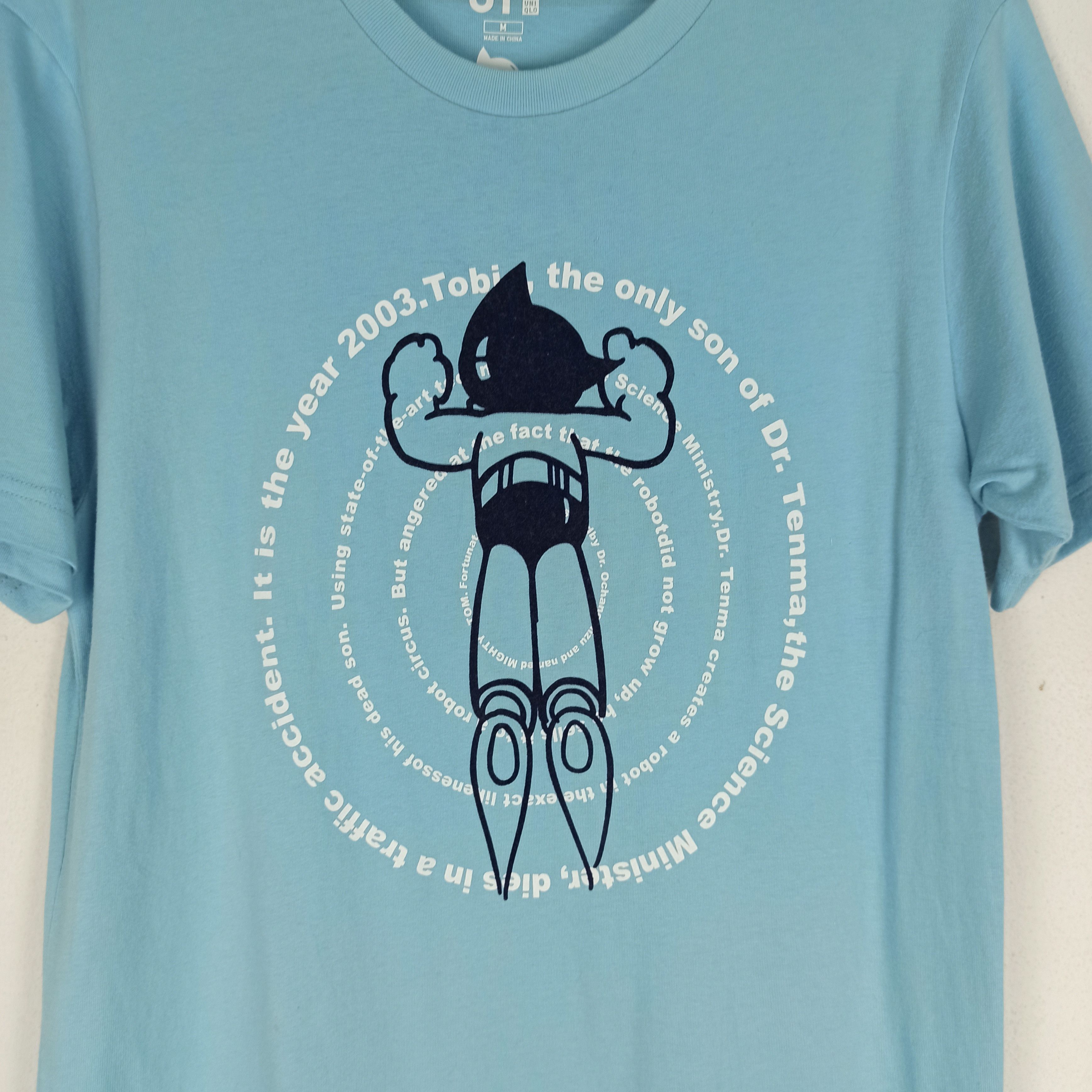 Anime 🔥Rare🔥 Astro Boy by Uniqlo T-shirt Medium Size Size US M / EU 48-50 / 2 - 3 Thumbnail
