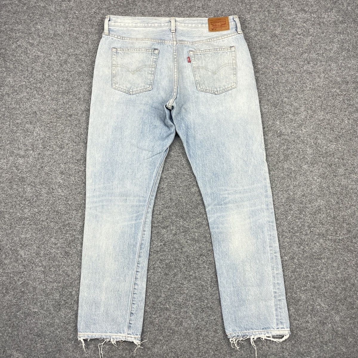 Levi's × Vintage Vintage levi's 501 Distressed Light Wash -wc 245 Size US 34 / EU 50 - 2 Thumbnail