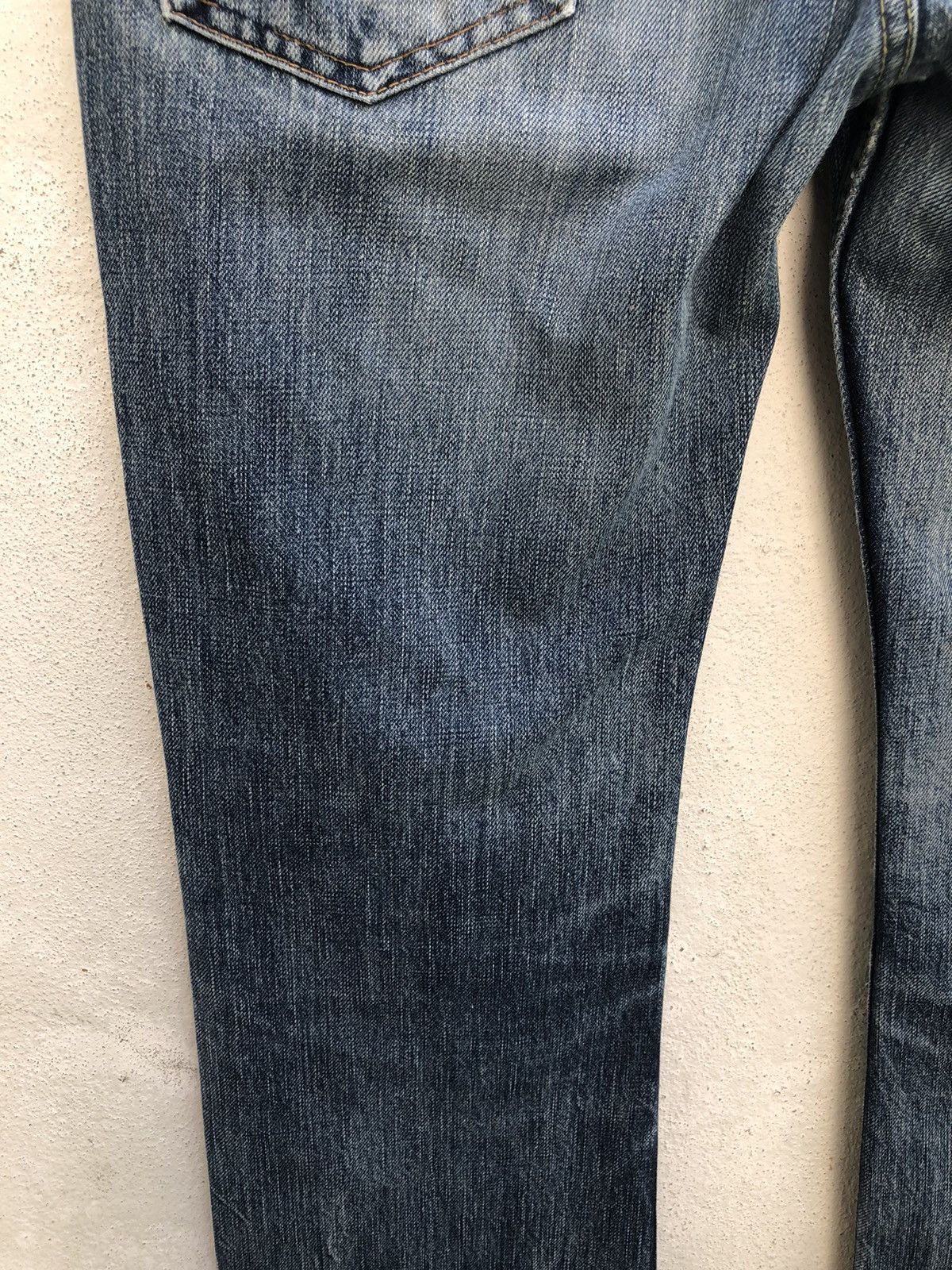 Hysteric Glamour Vintage Hg Rips Distress Denim Released Hem Flare Jeans Size US 30 / EU 46 - 13 Thumbnail