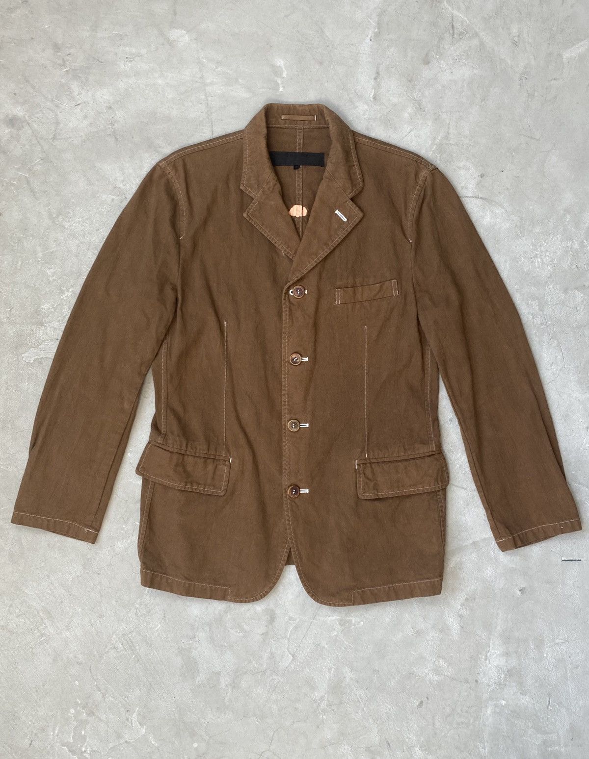 Comme des Garcons Homme Plus A/W02 CdGhp Painted Tulip Blazer Size US M / EU 48-50 / 2 - 2 Thumbnail