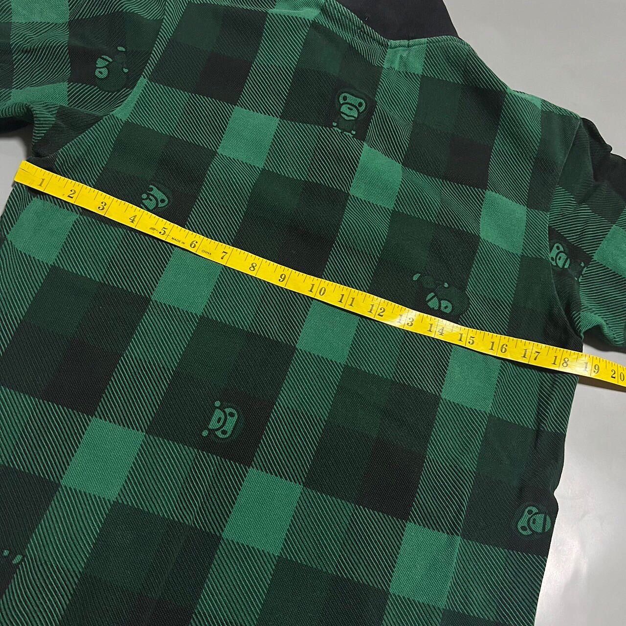 Bape Baby Milo Buffalo Check Polo Size US M / EU 48-50 / 2 - 8 Thumbnail