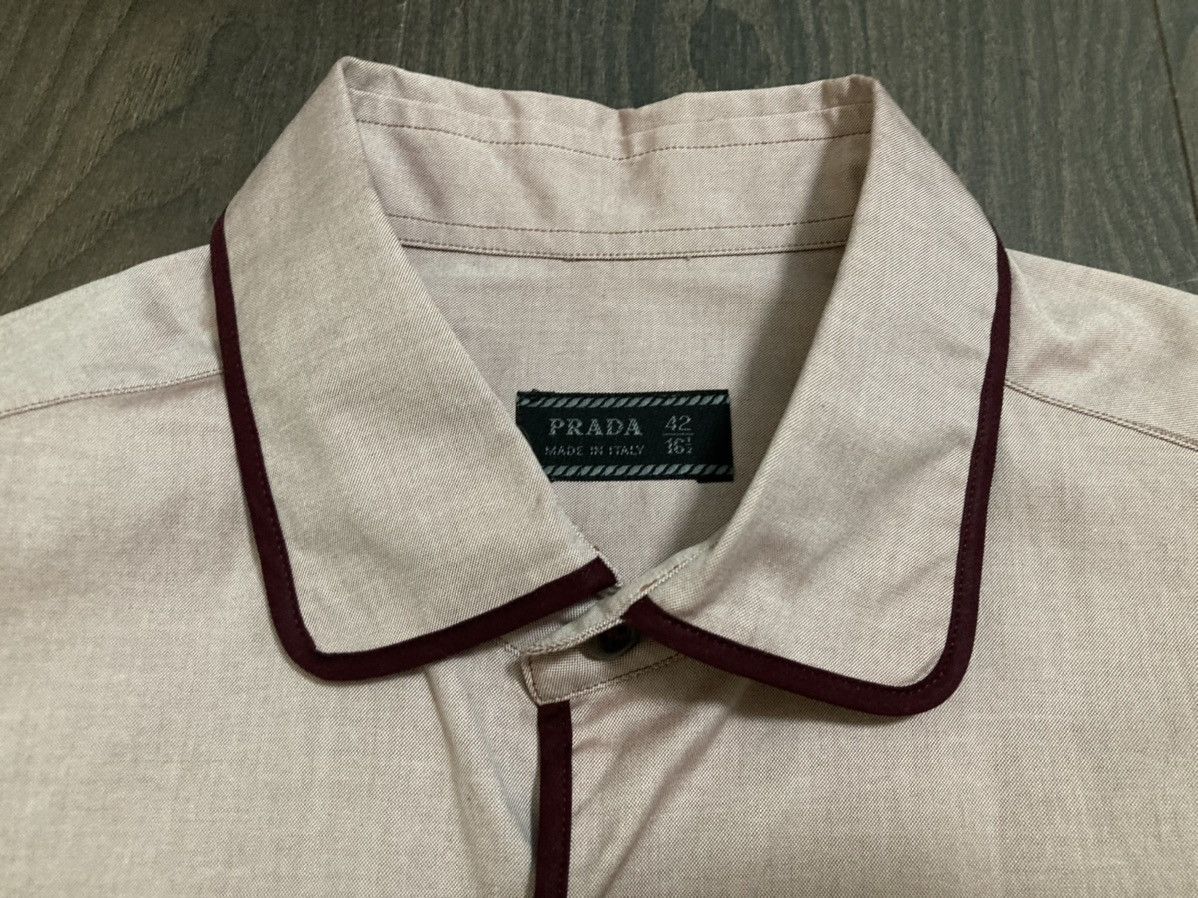 Prada PRADA Oxford Cotton Shirt Size US L / EU 52-54 / 3 - 8 Thumbnail