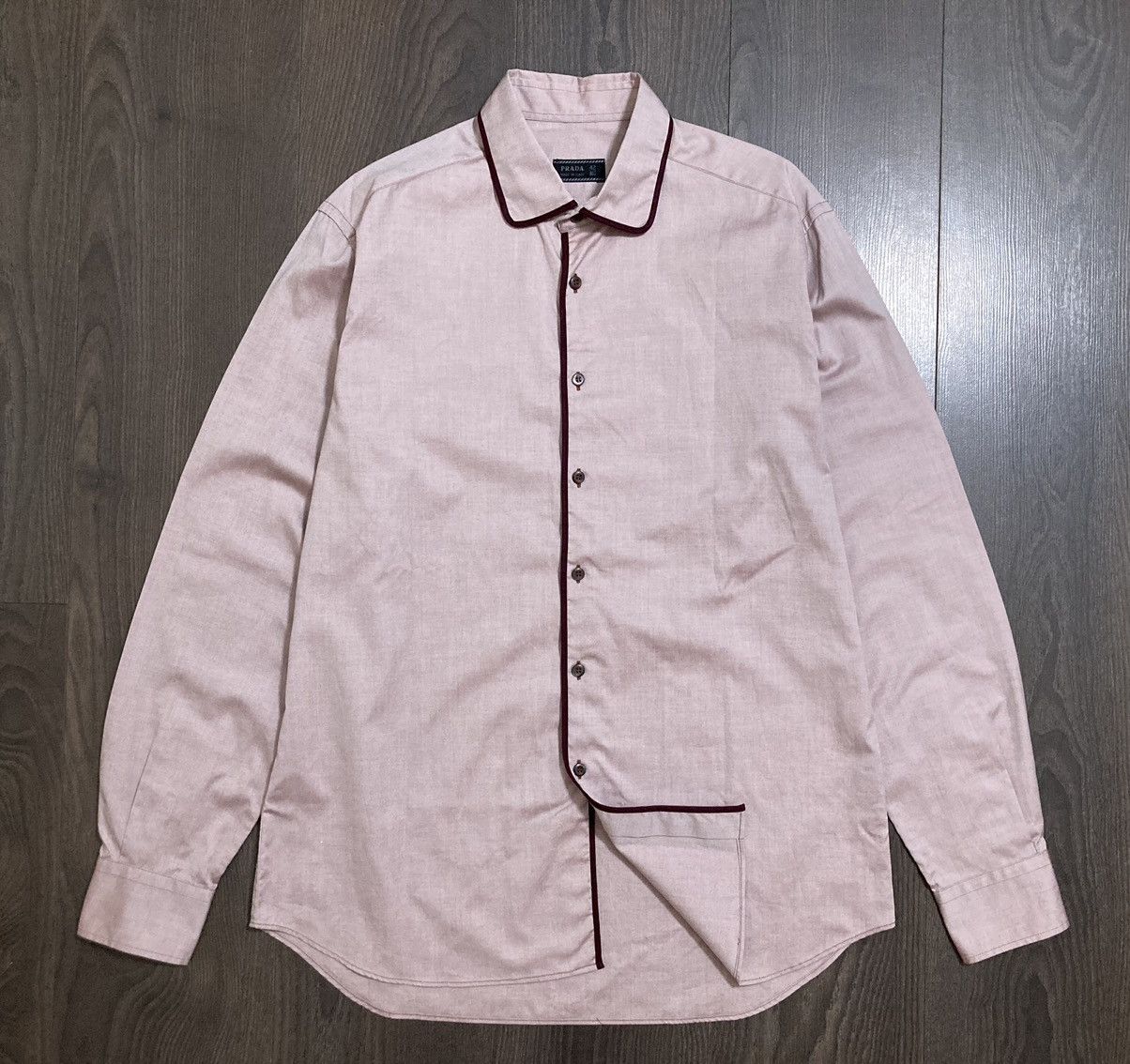Prada PRADA Oxford Cotton Shirt Size US L / EU 52-54 / 3 - 1 Thumbnail