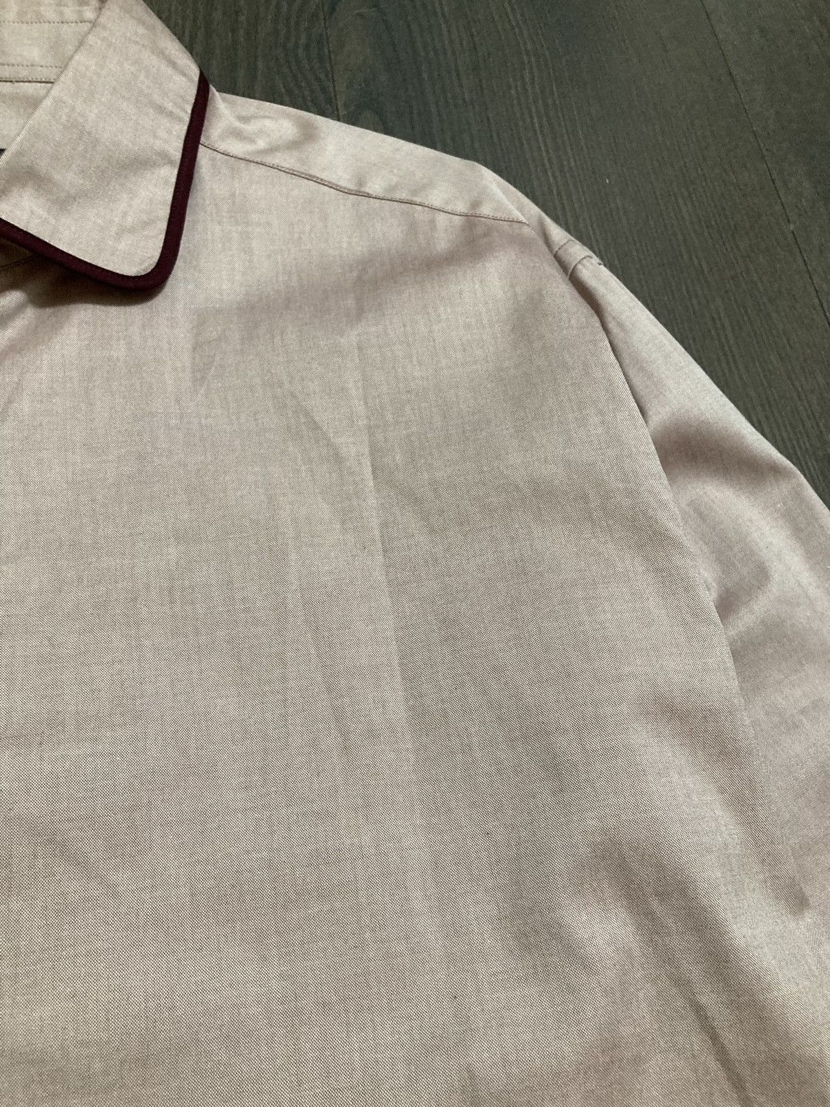 Prada PRADA Oxford Cotton Shirt Size US L / EU 52-54 / 3 - 9 Thumbnail