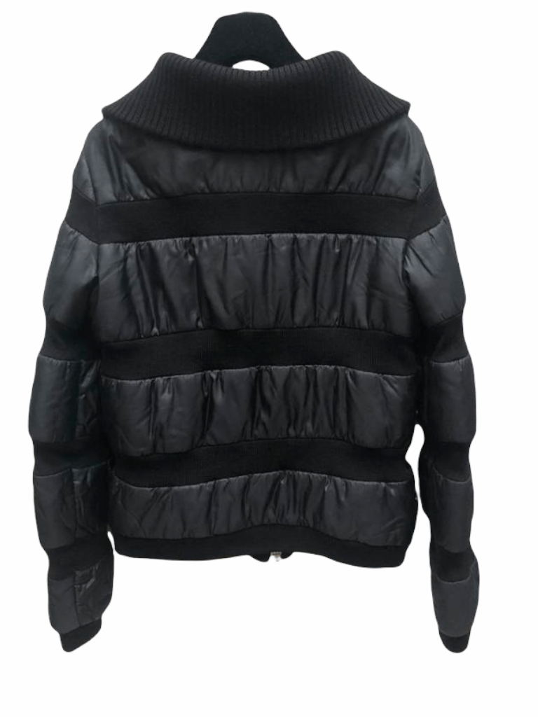 Maison Margiela FW 2006 Black Stripped Puffer Jacket Size US XXS / EU 40 - 3 Thumbnail
