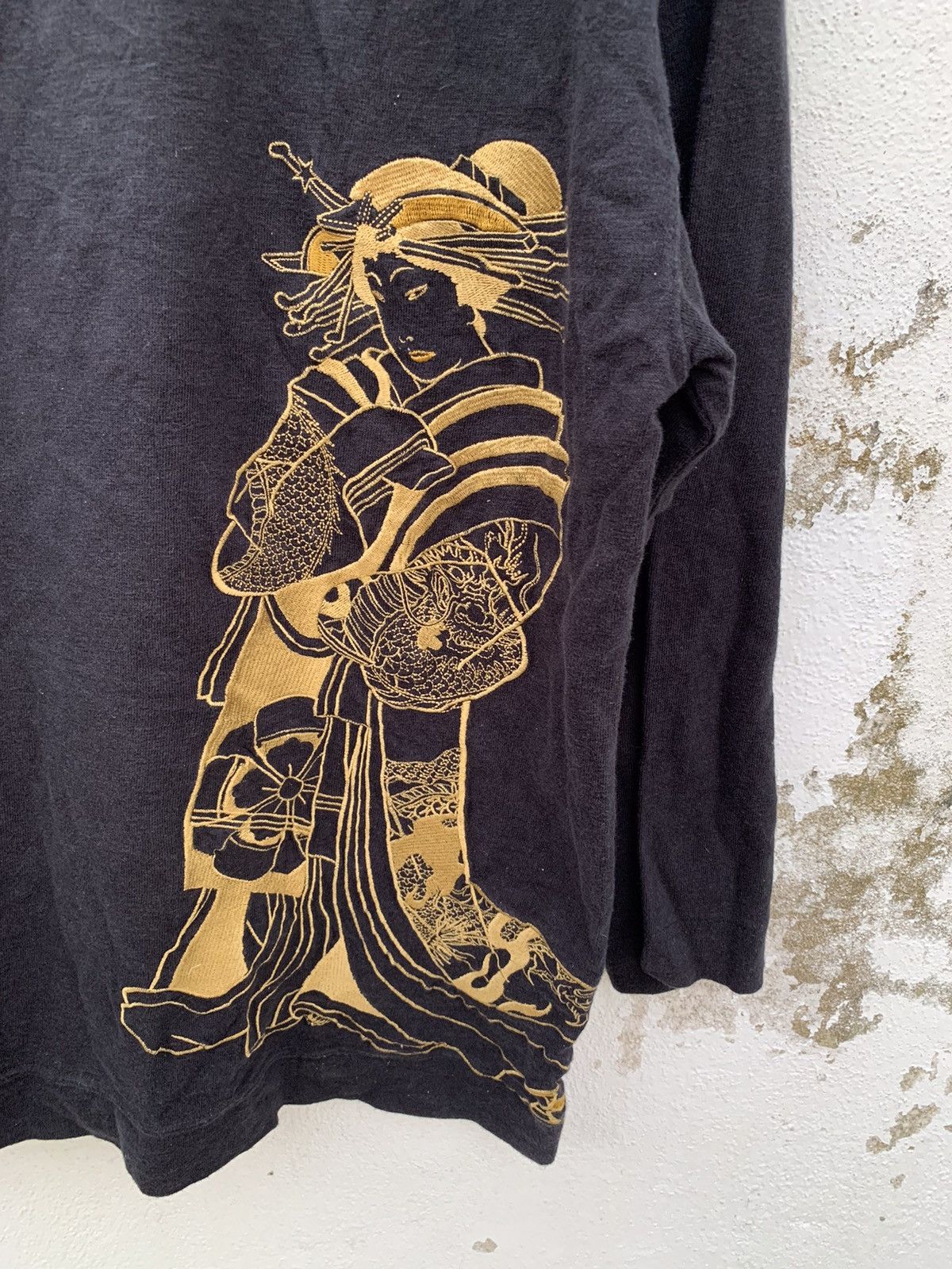 Japanese Brand × Vintage Japanesse Brand Sukajan Design Geisha Embroidery Size US XL / EU 56 / 4 - 4 Thumbnail