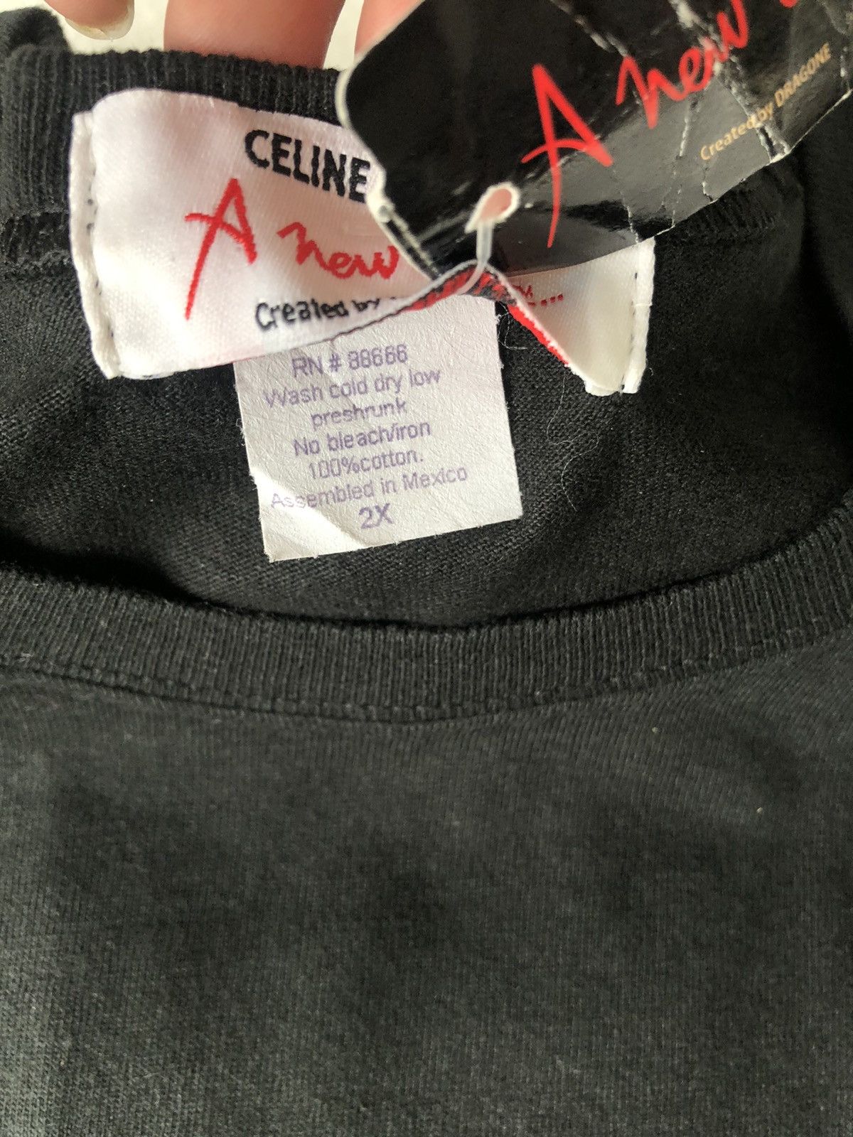 Band Tees × Vintage Vintage CELINE DION tee NOS Size US XXL / EU 58 / 5 - 5 Thumbnail
