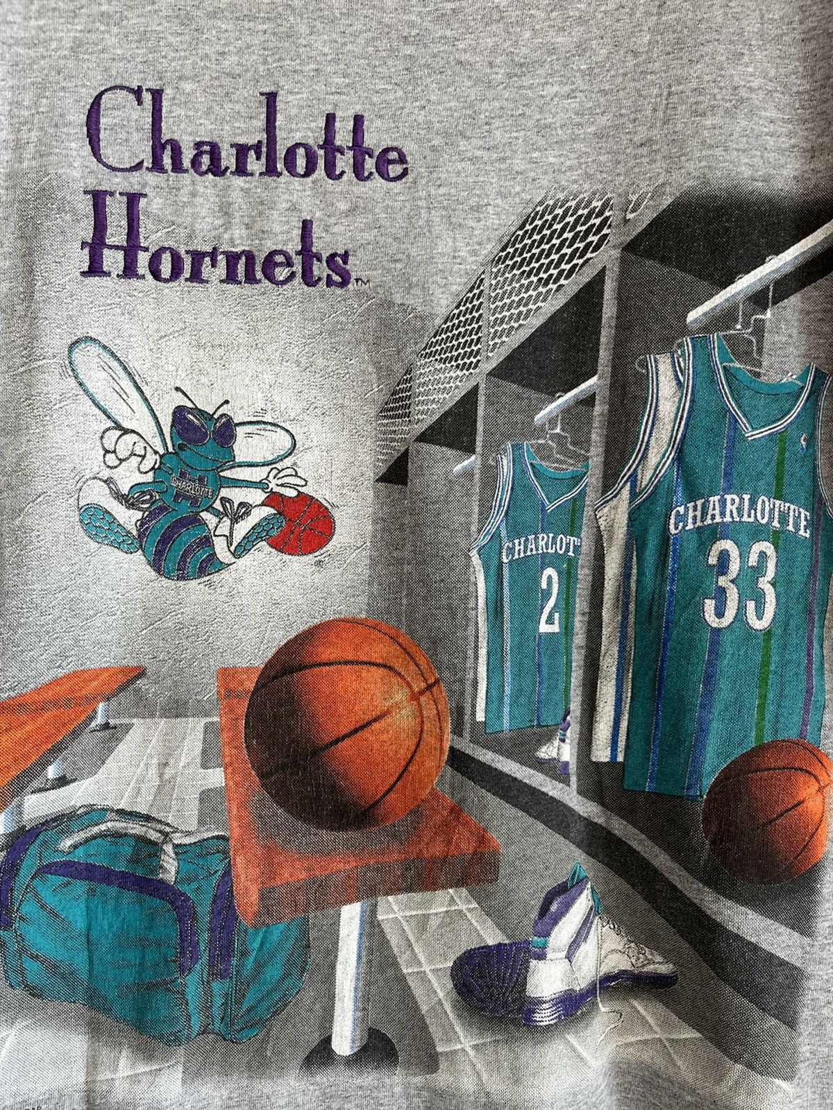 Vintage Charlotte hornets ft11 Size US L / EU 52-54 / 3 - 2 Thumbnail