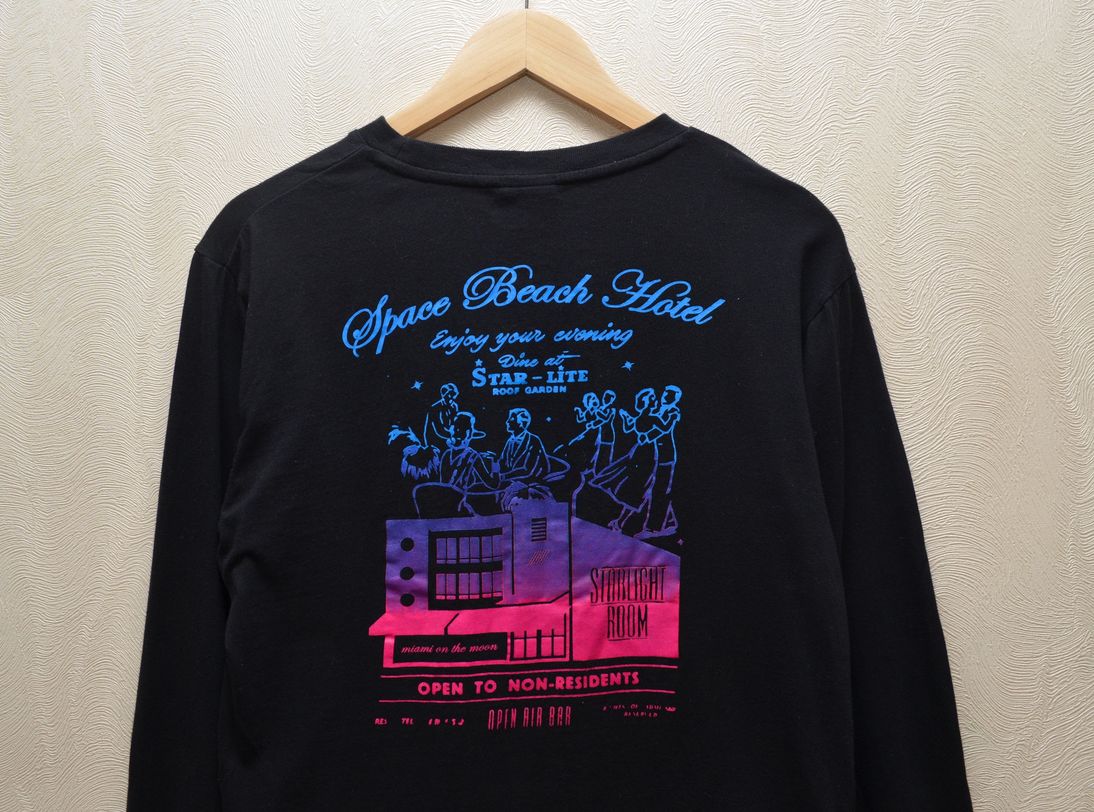 Billionaire Boys Club Billionaire Boys Club Space Beach Hotel Big Logo Longsleeve Size US S / EU 44-46 / 1 - 2 Thumbnail