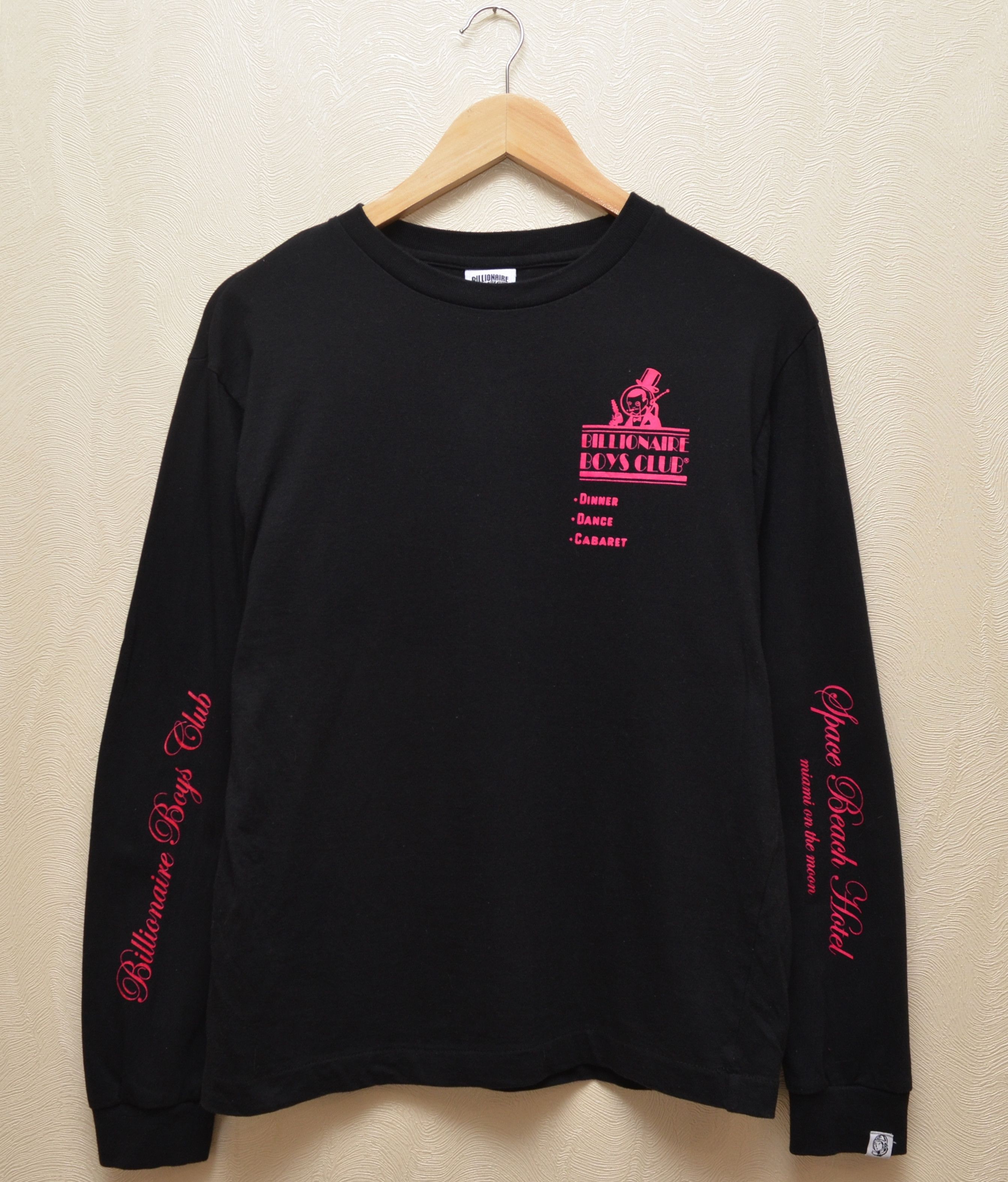 Billionaire Boys Club Billionaire Boys Club Space Beach Hotel Big Logo Longsleeve Size US S / EU 44-46 / 1 - 7 Thumbnail