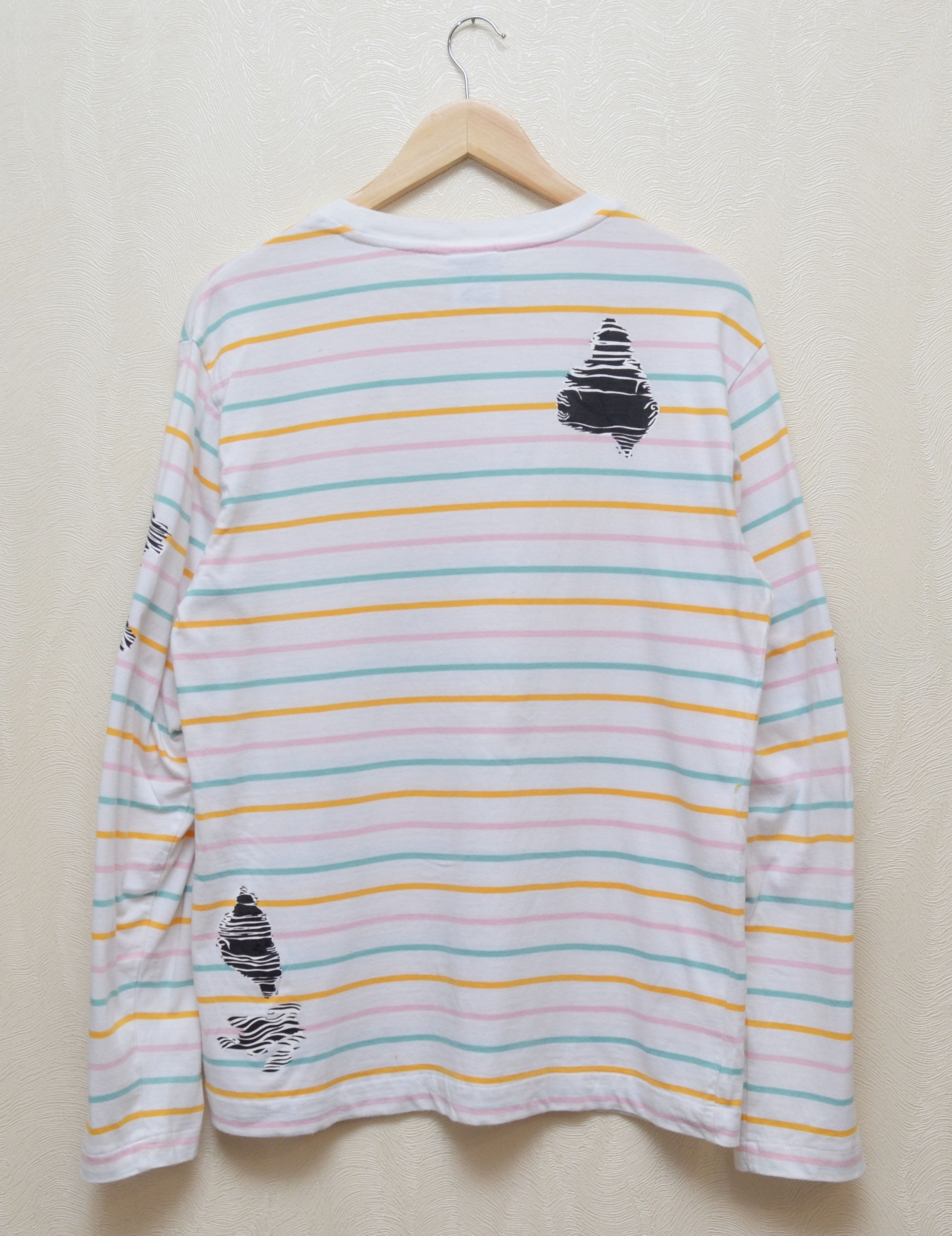 Billionaire Boys Club Billionaire Boys Club Striped Boat Logo Longsleeve RARE Size US M / EU 48-50 / 2 - 6 Thumbnail