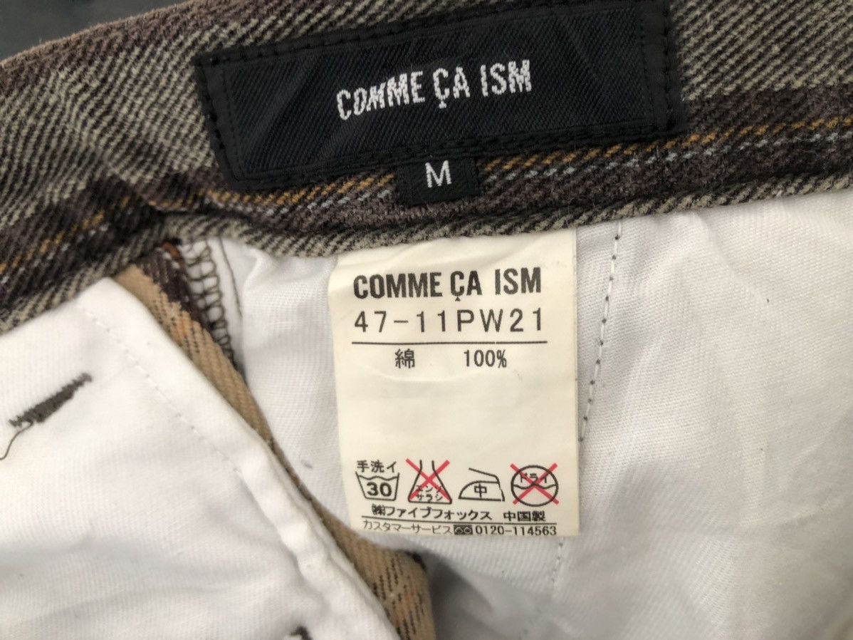 Comme Ca Ism Comme Ca Ism Japan Waxed Striped Denim Cargo Pant Size US 29 - 24 Thumbnail