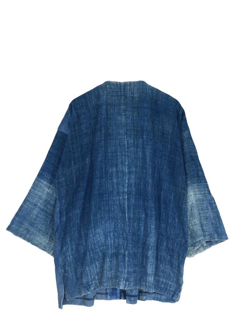 Indigo × Vintage Vintage Indigo Distressed Oversized Kimono Size US XL / EU 56 / 4 - 3 Thumbnail