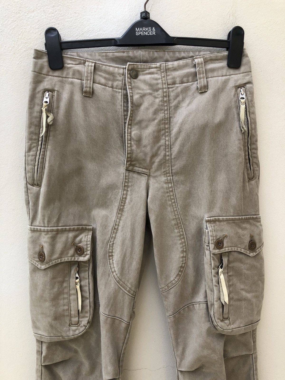 Vintage Max Fritz Japan Thick Parachute Cargo Pant Size US 30 / EU 46 - 2 Thumbnail