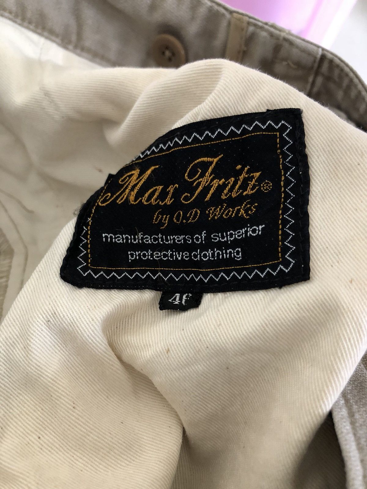 Vintage Max Fritz Japan Thick Parachute Cargo Pant Size US 30 / EU 46 - 15 Thumbnail