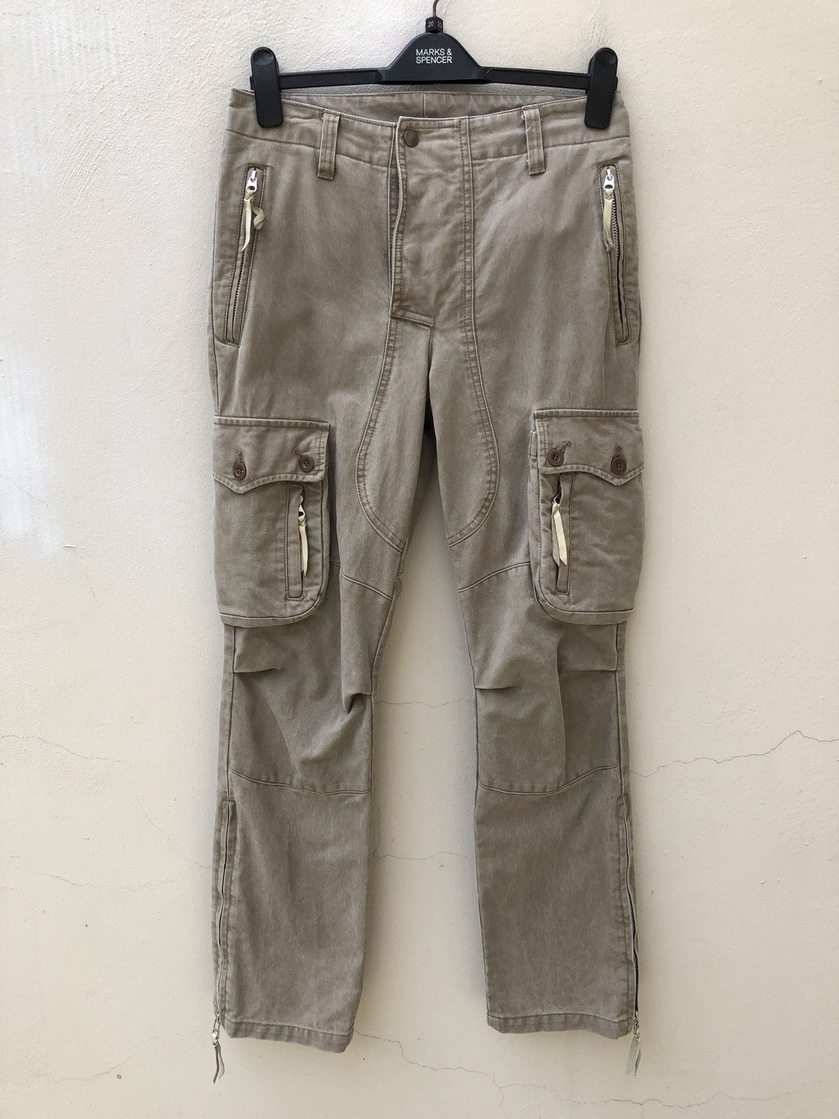 Vintage Max Fritz Japan Thick Parachute Cargo Pant Size US 30 / EU 46 - 1 Thumbnail