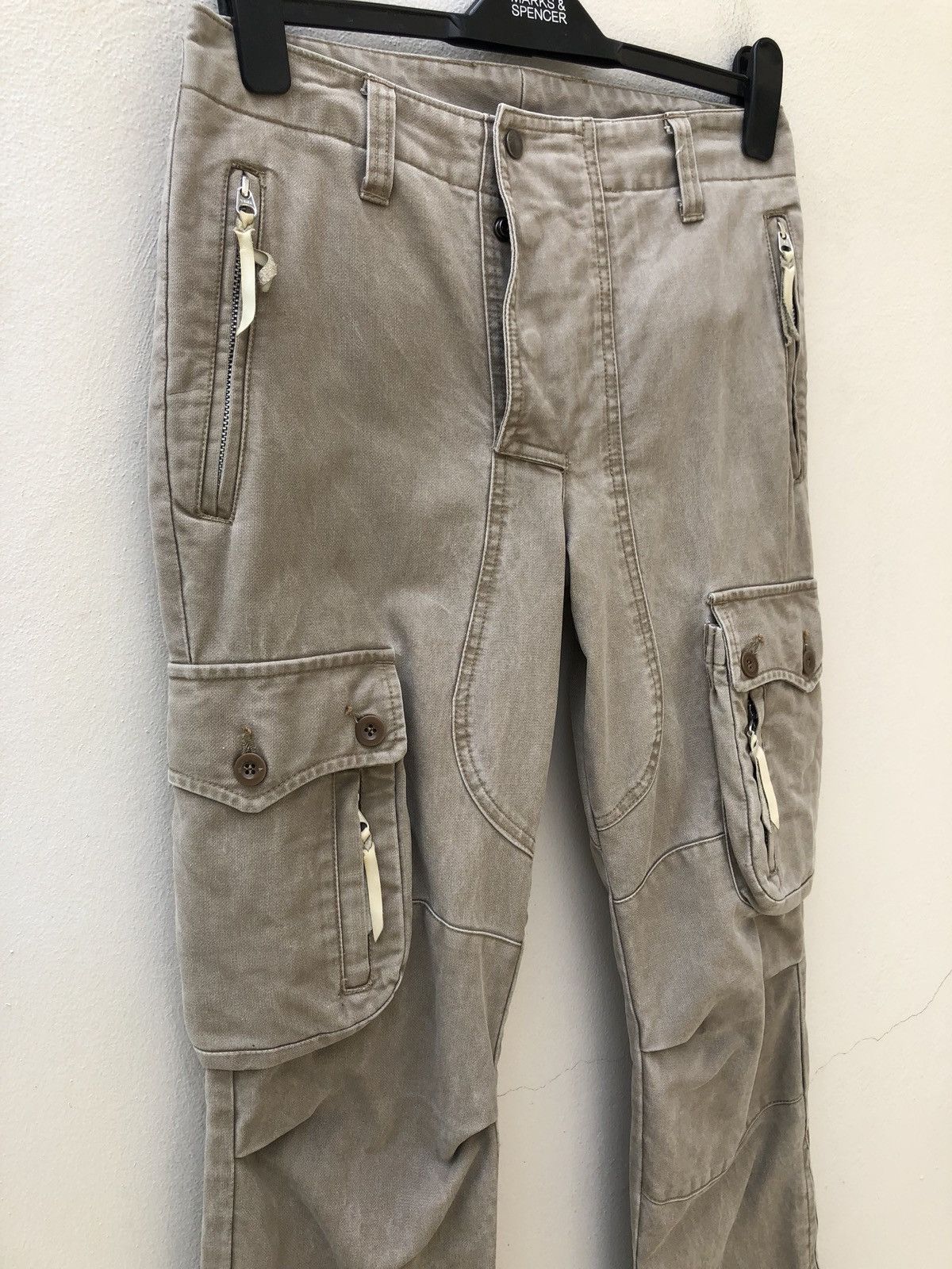Vintage Max Fritz Japan Thick Parachute Cargo Pant Size US 30 / EU 46 - 4 Thumbnail