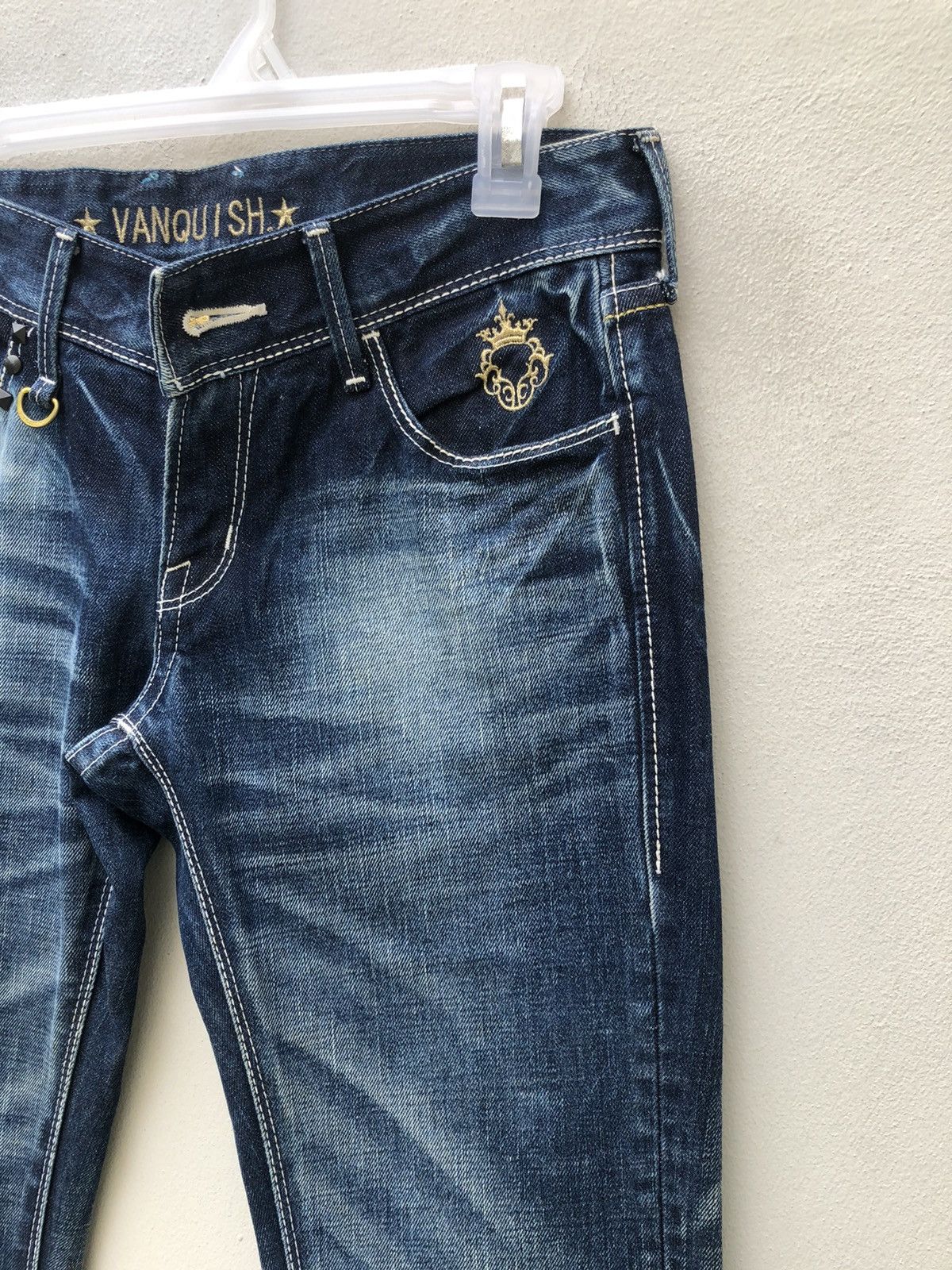 Vanquish Claw Mark Mud Vanquish Japan Released Hem Denim Flare Jeans Size US 29 - 11 Thumbnail