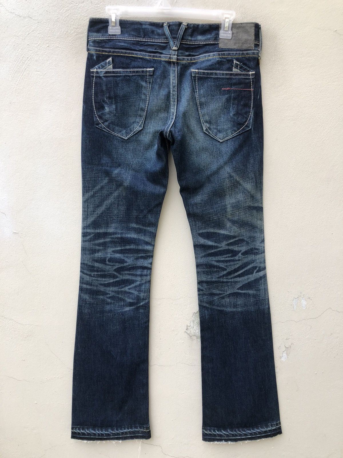 Vanquish Claw Mark Mud Vanquish Japan Released Hem Denim Flare Jeans Size US 29 - 14 Thumbnail