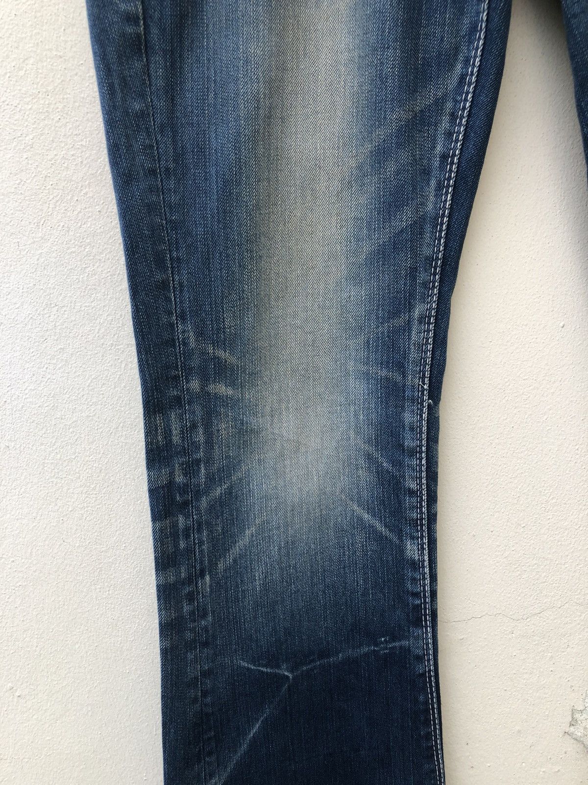 Vanquish Mud Wash Vanquish Gold Japan Low Rise Flare Denim Jeans Size US 31 - 10 Thumbnail