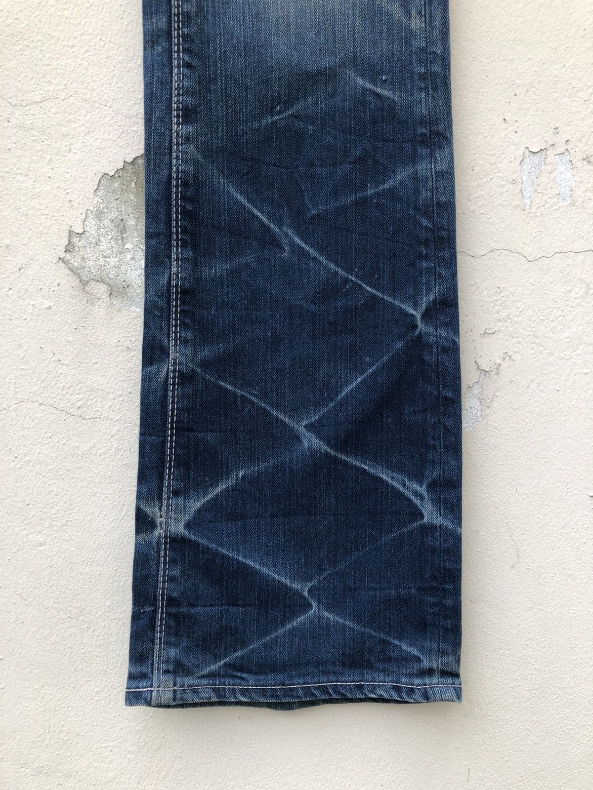 Vanquish Mud Wash Vanquish Gold Japan Low Rise Flare Denim Jeans Size US 31 - 14 Thumbnail