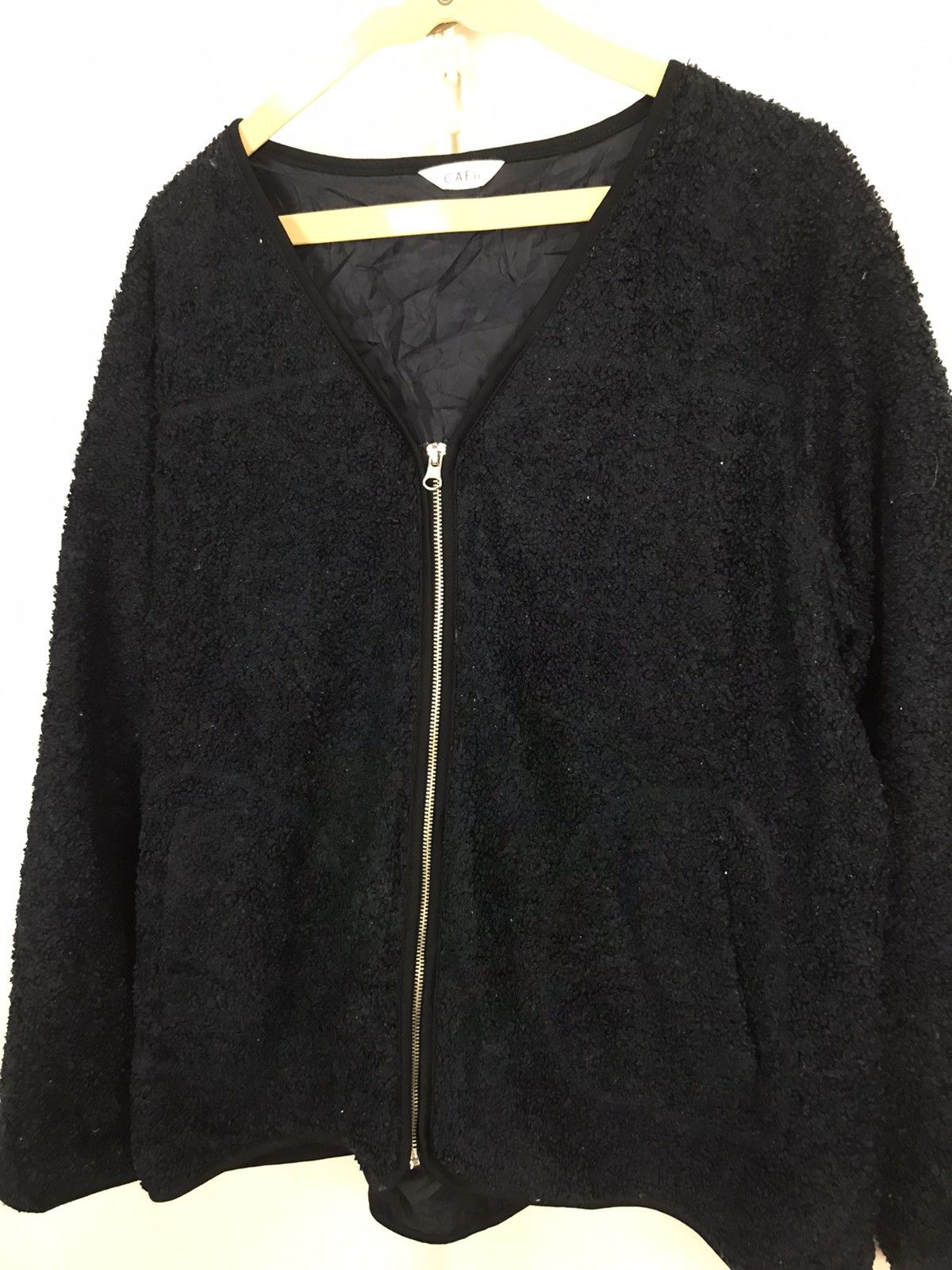 Japanese Brand CAF ii fleece zipper cardigan Size US L / EU 52-54 / 3 - 5 Thumbnail