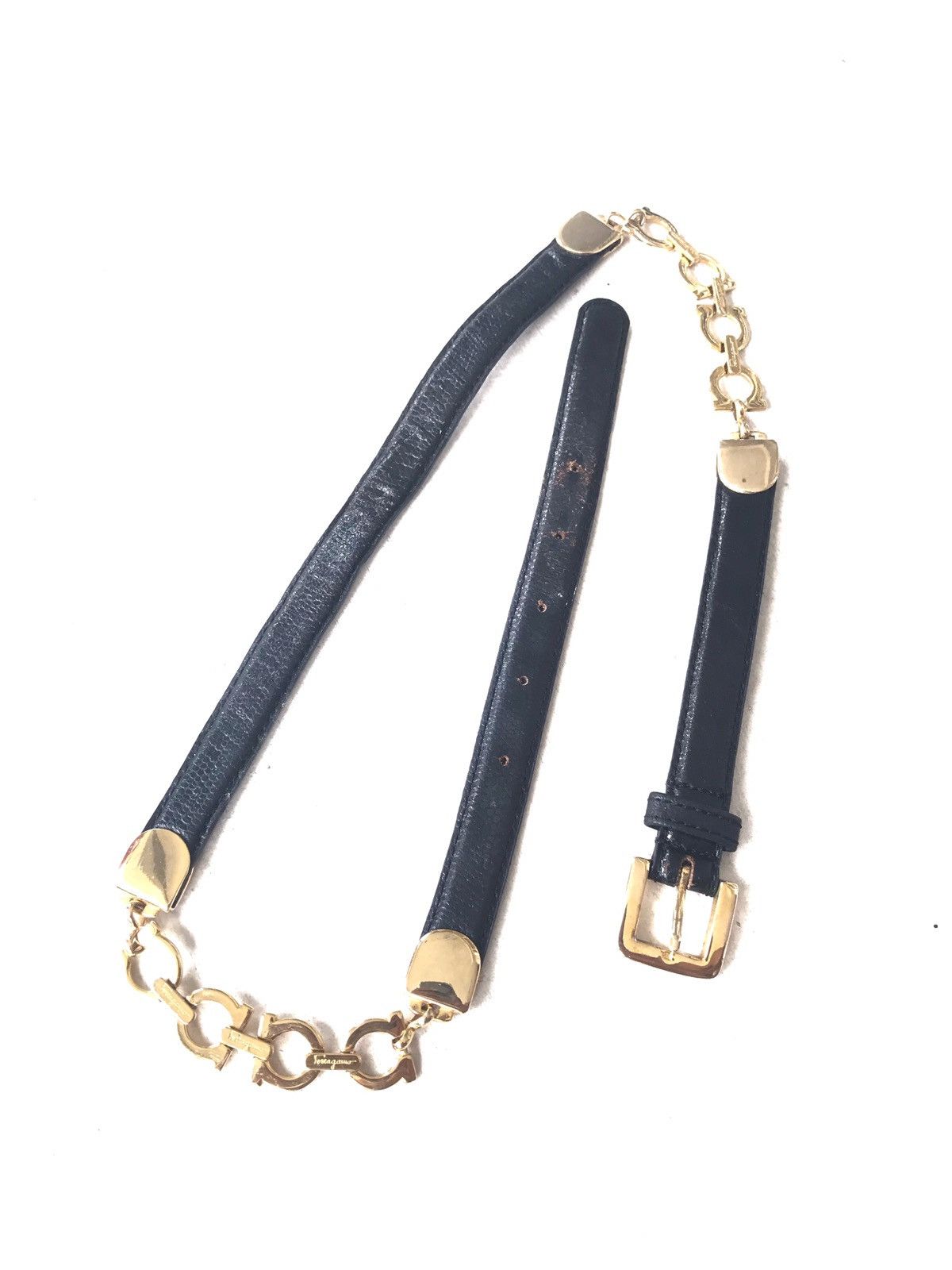 Salvatore Ferragamo × Vintage Need Gone⏰Vintage Salvatore Ferragamo Belt Size ONE SIZE - 1 Thumbnail