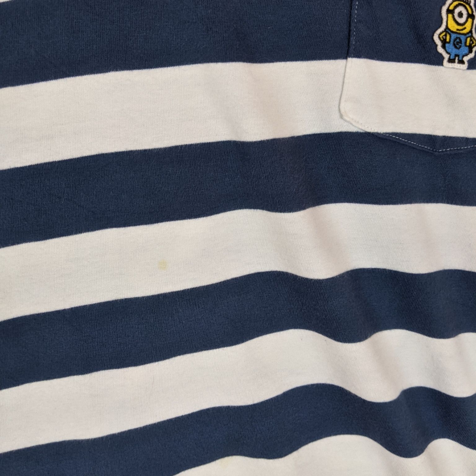 Cartoon Network × Uniqlo UNIQLO x DESPICABLE ME Minion Striped T-Shirt Size US XL / EU 56 / 4 - 8 Thumbnail