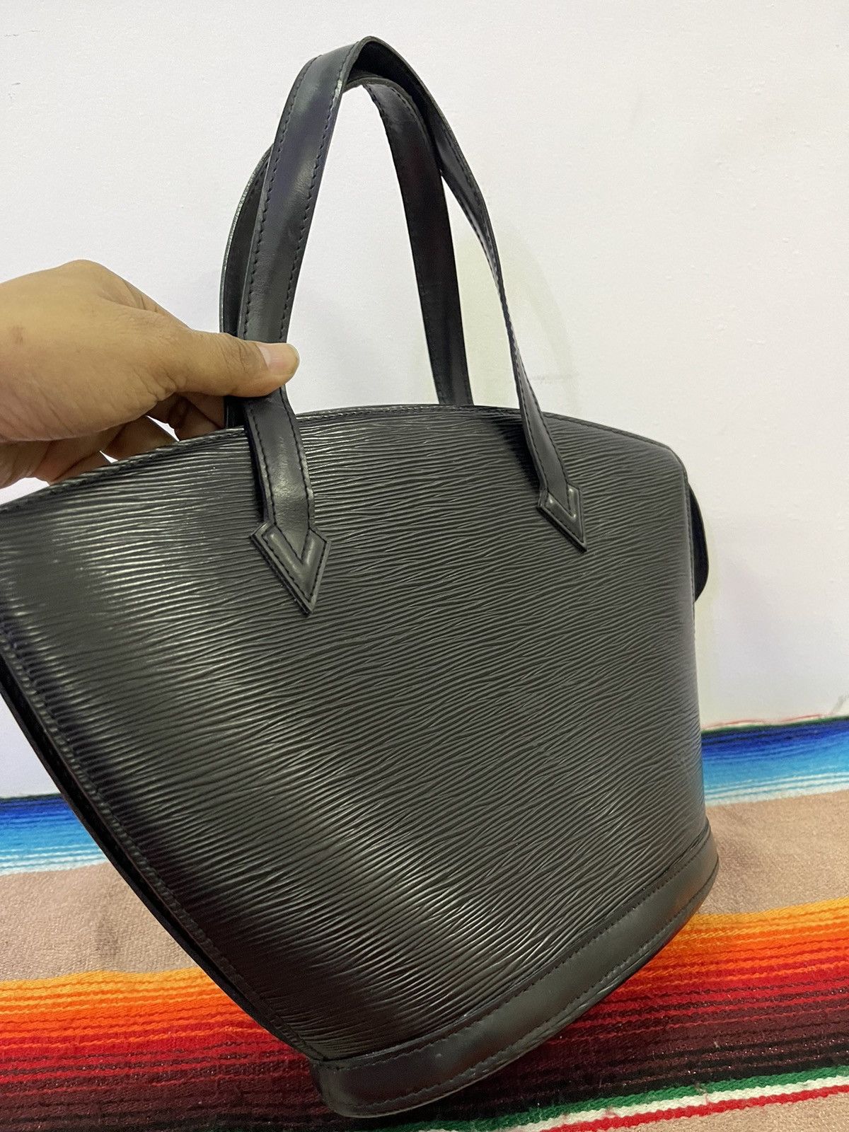 Louis Vuitton Louis Vuitton Saint Jacques Epi Tote Bag Size ONE SIZE - 8 Thumbnail