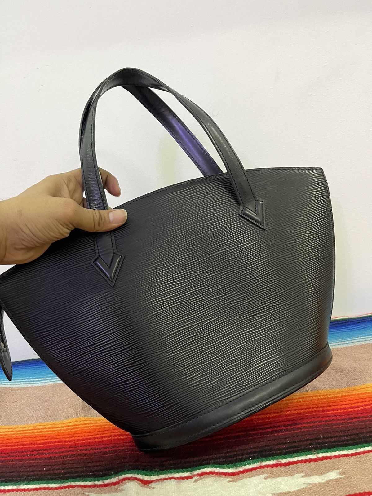 Louis Vuitton Louis Vuitton Saint Jacques Epi Tote Bag Size ONE SIZE - 3 Thumbnail
