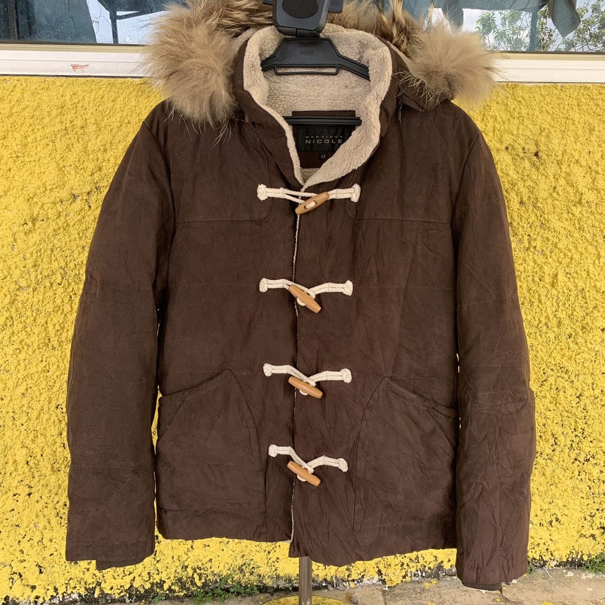 Japanese Brand Monsieur Nicole parkas button jacket Size US M / EU 48-50 / 2 - 1 Thumbnail
