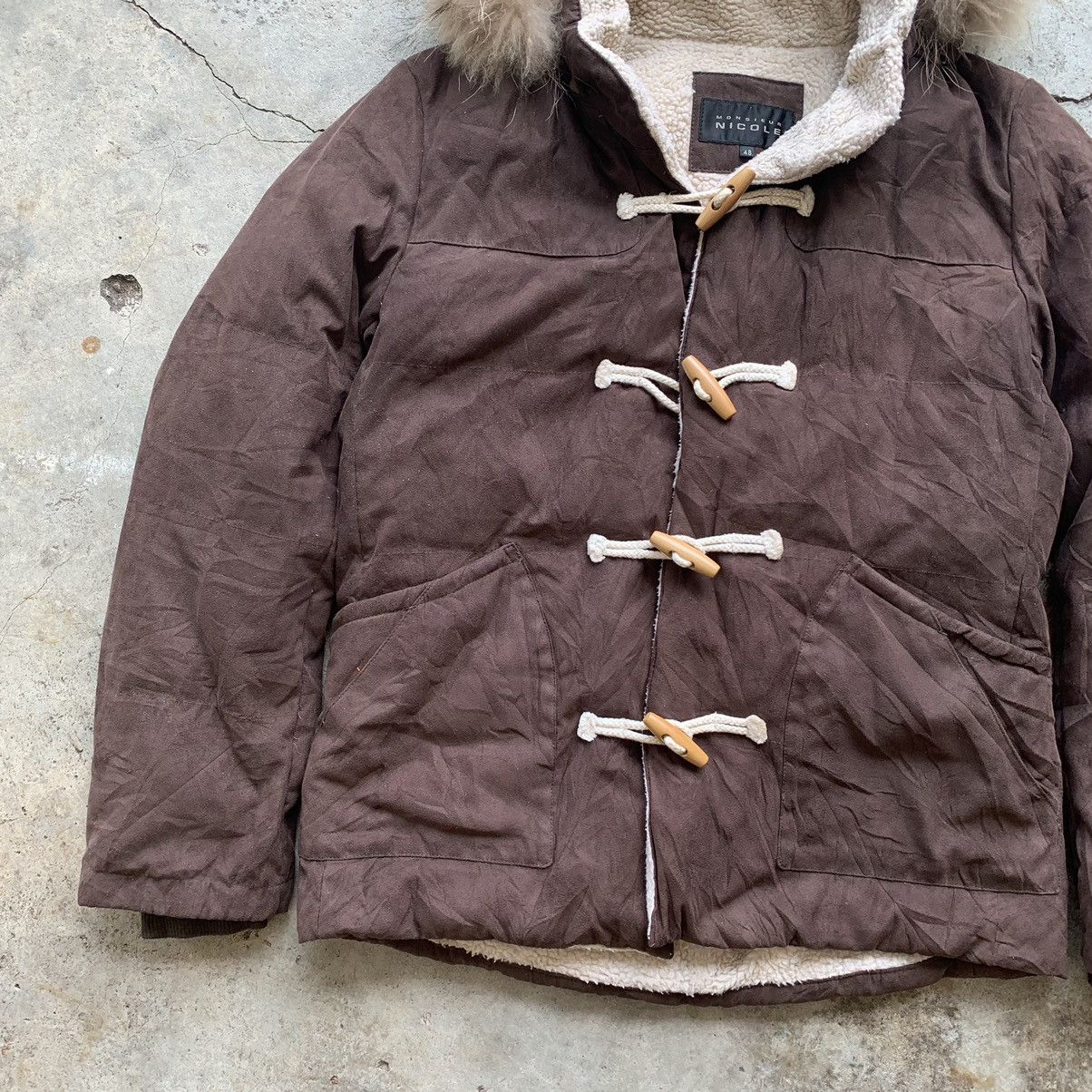 Japanese Brand Monsieur Nicole parkas button jacket Size US M / EU 48-50 / 2 - 5 Thumbnail
