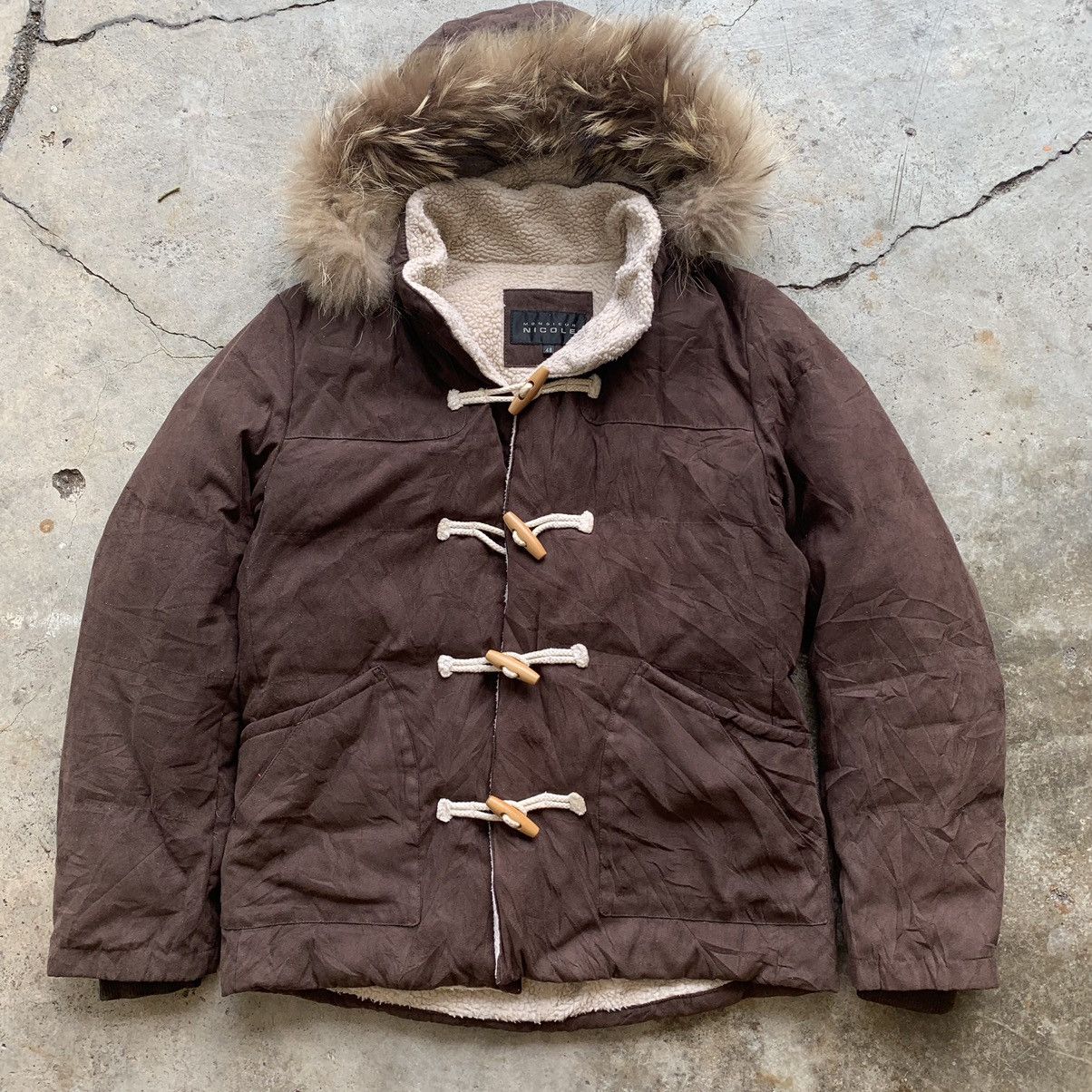 Japanese Brand Monsieur Nicole parkas button jacket Size US M / EU 48-50 / 2 - 3 Thumbnail