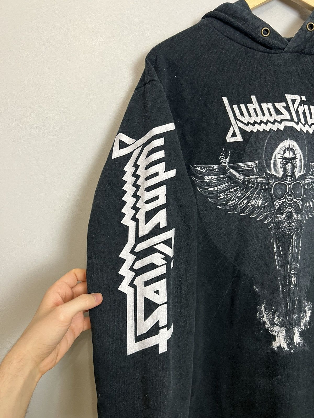 Band Tees Vintage 90s Judas Priest Painkiller Metal Band Rock Hoodie Size US L / EU 52-54 / 3 - 4 Thumbnail
