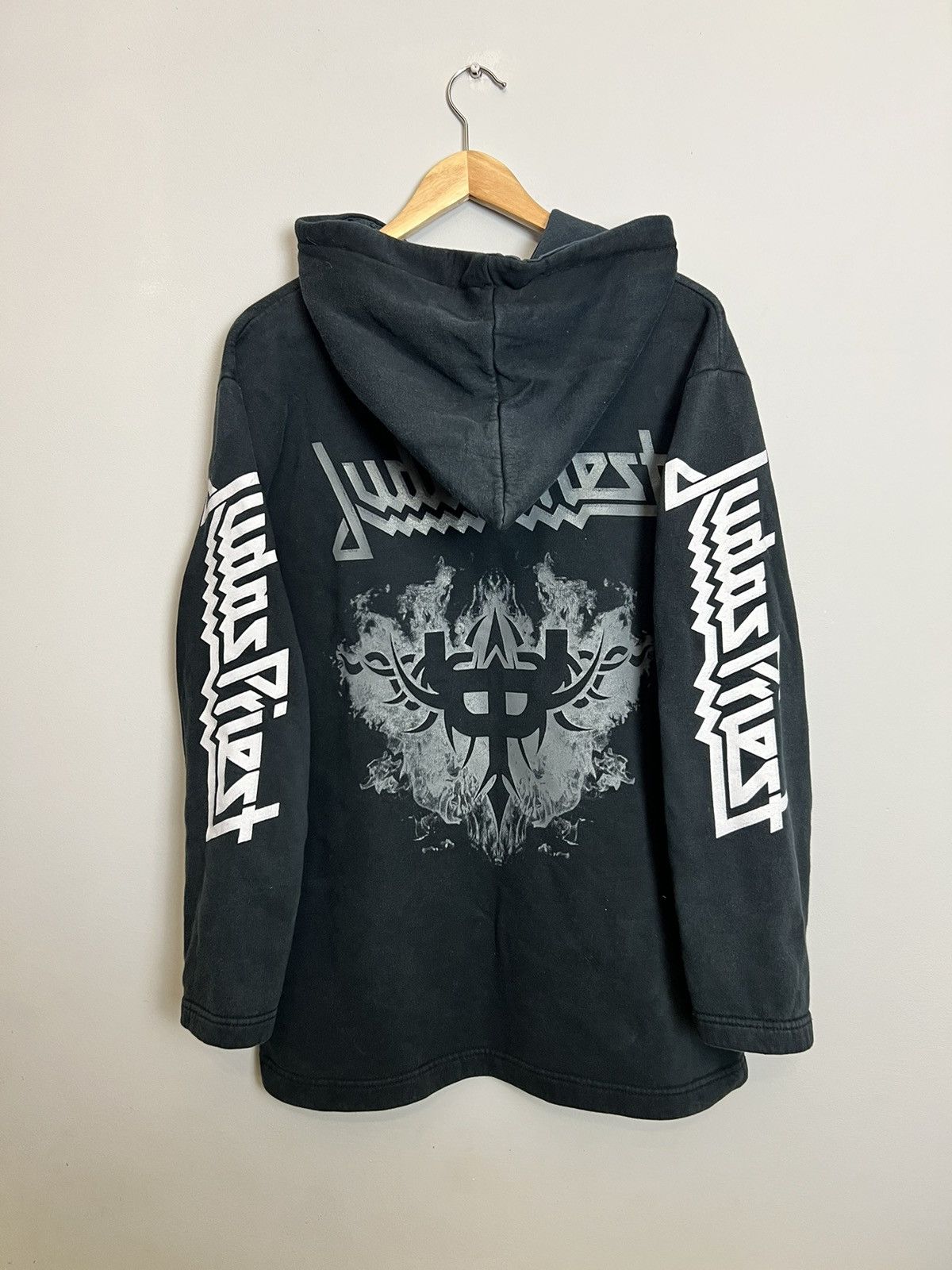 Band Tees Vintage 90s Judas Priest Painkiller Metal Band Rock Hoodie Size US L / EU 52-54 / 3 - 2 Thumbnail