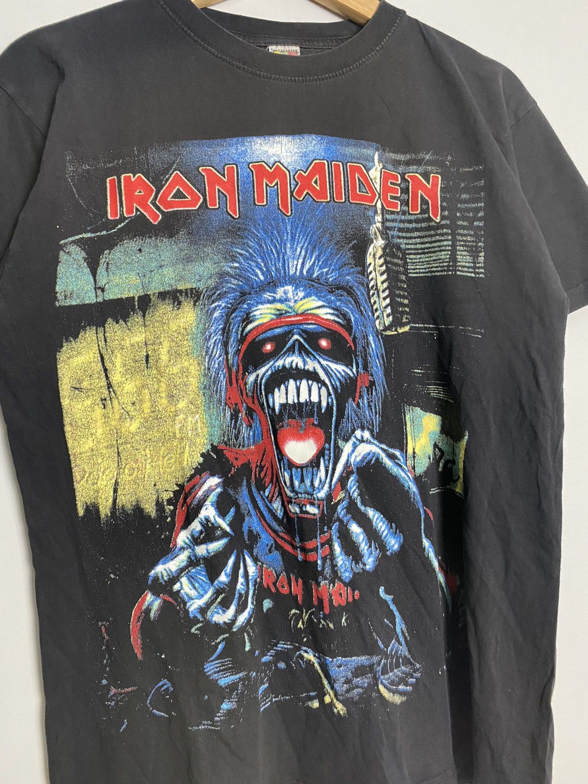 Band Tees Vintage 00s Iron Maiden Metal Rock Band Tshirt Rare Size US S / EU 44-46 / 1 - 2 Thumbnail