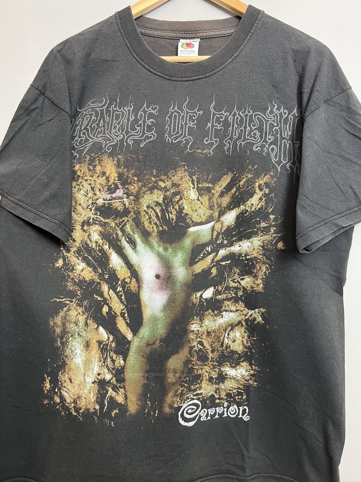 Band Tees Vintage 2003 Cradle of Filth Carrion Black Metal Band Tshirt Size US L / EU 52-54 / 3 - 3 Thumbnail