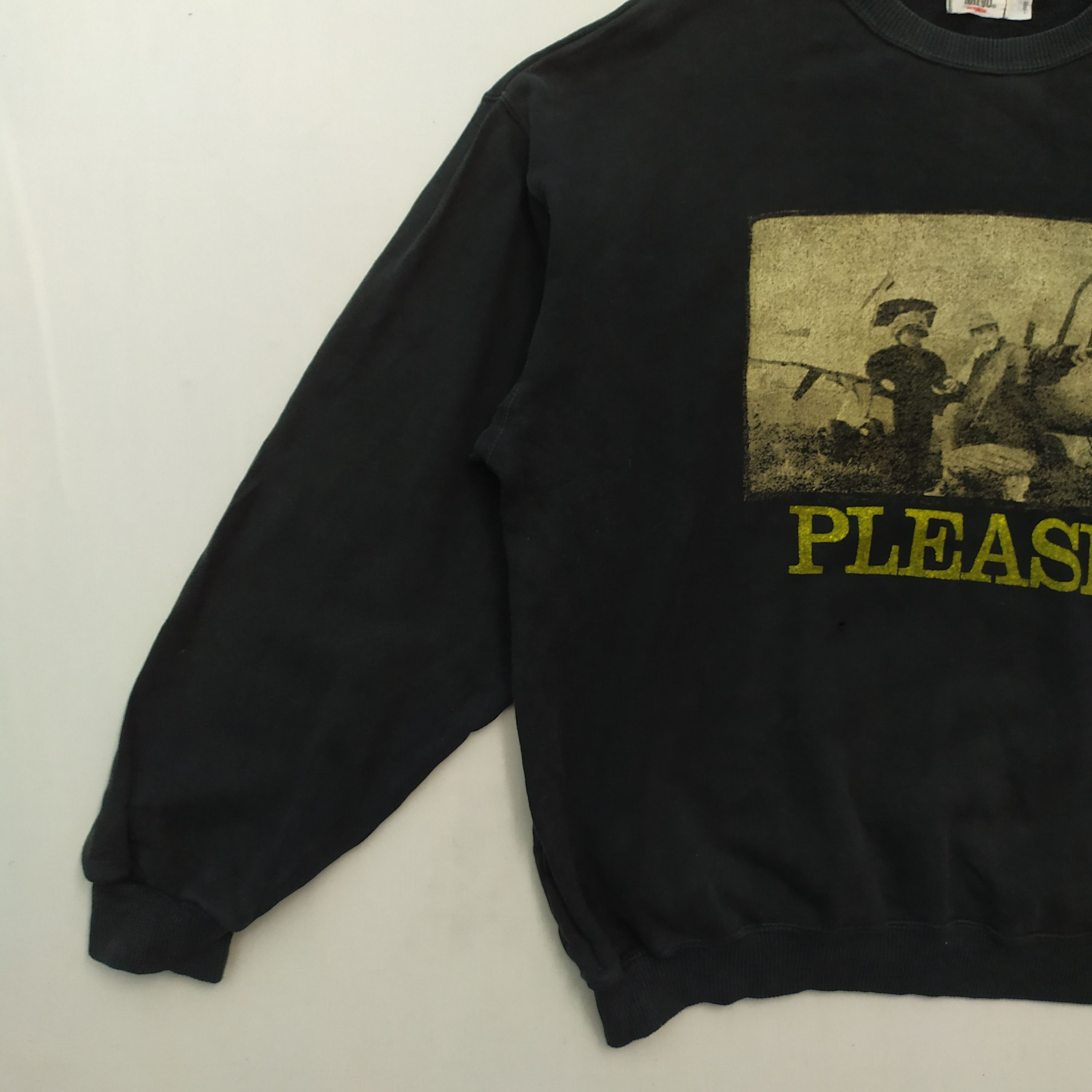 Vintage JAPAN MADE VINTAGE NAP JO PLEASE SWEATSHIRT Size US L / EU 52-54 / 3 - 4 Thumbnail