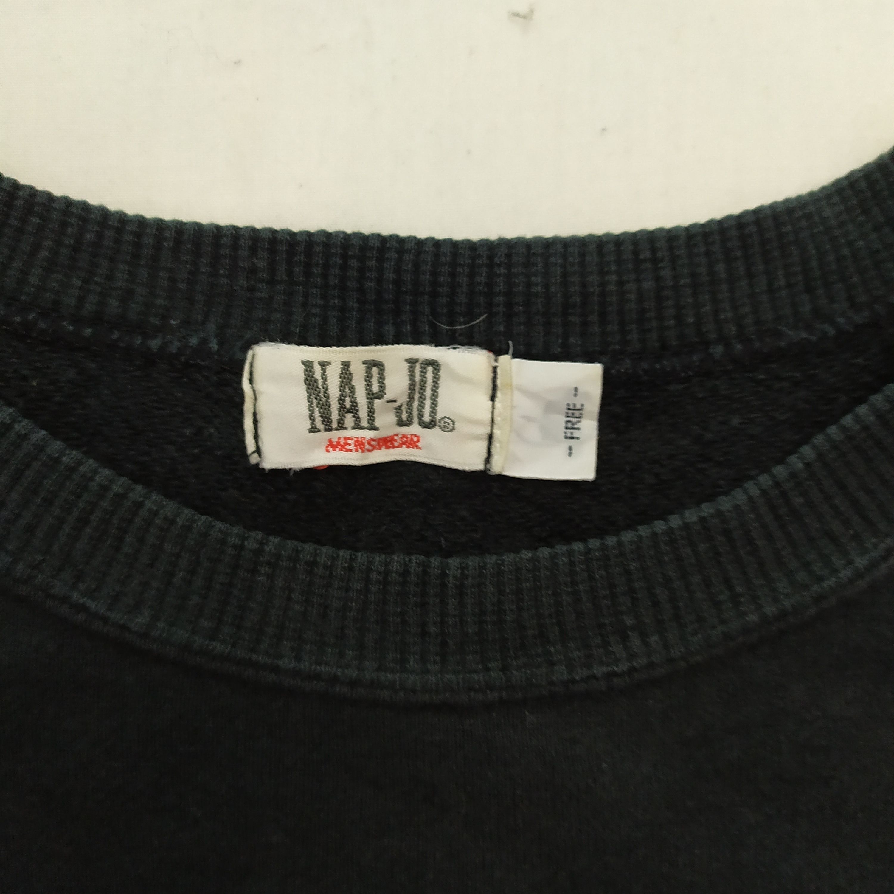Vintage JAPAN MADE VINTAGE NAP JO PLEASE SWEATSHIRT Size US L / EU 52-54 / 3 - 5 Thumbnail