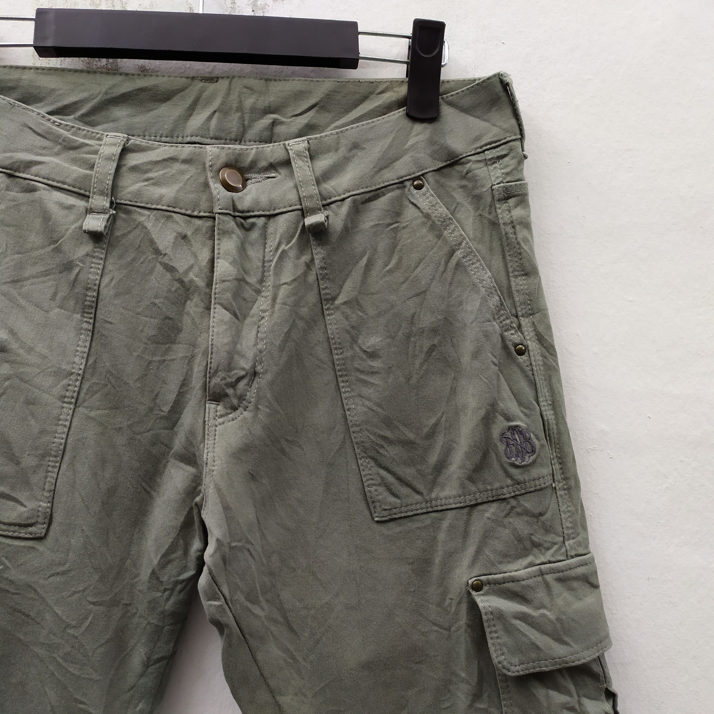 Japanese Brand NICOLE FADED CARGO PANTS/ TACTICAL PANTS Size US 28 / EU 44 - 2 Thumbnail