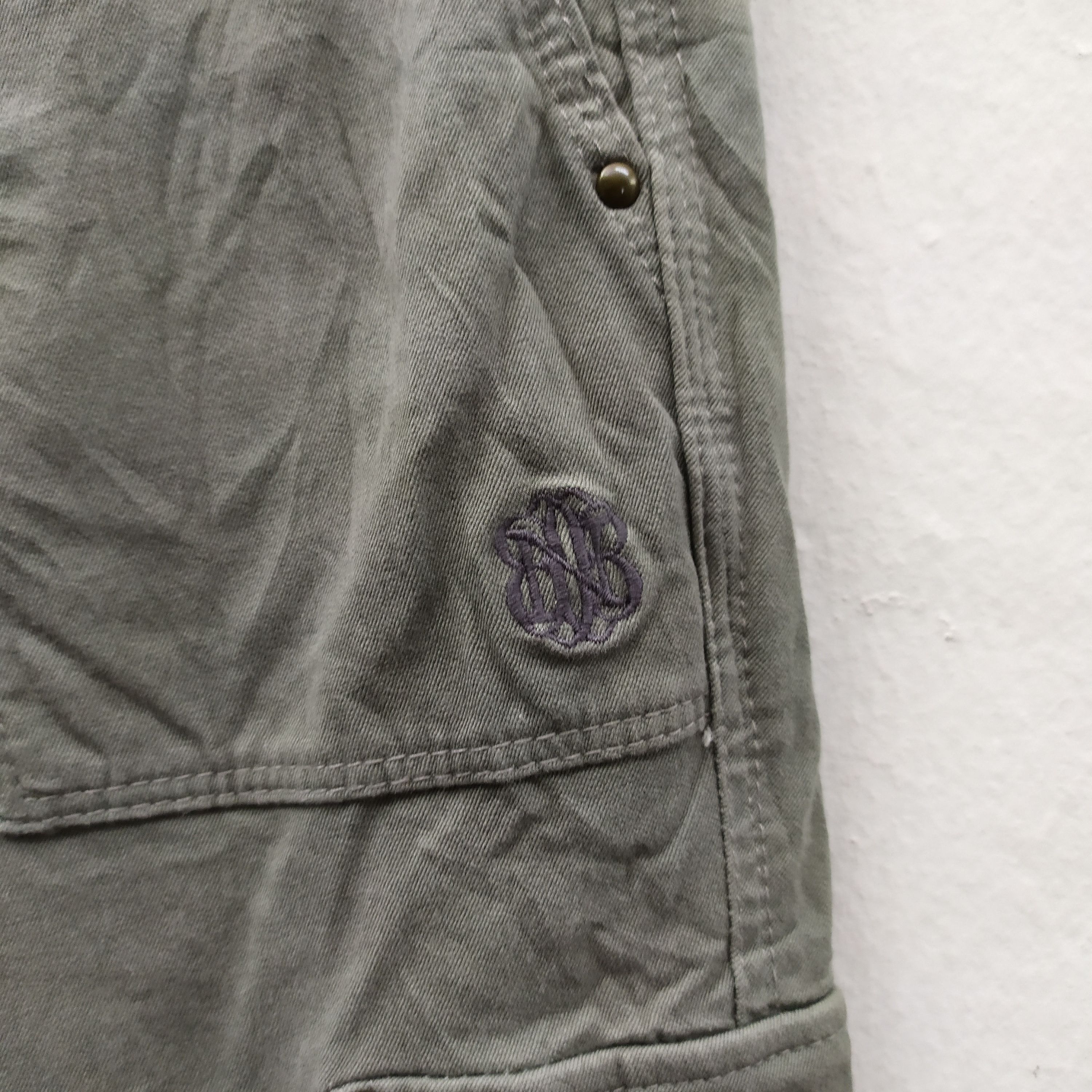 Japanese Brand NICOLE FADED CARGO PANTS/ TACTICAL PANTS Size US 28 / EU 44 - 5 Thumbnail