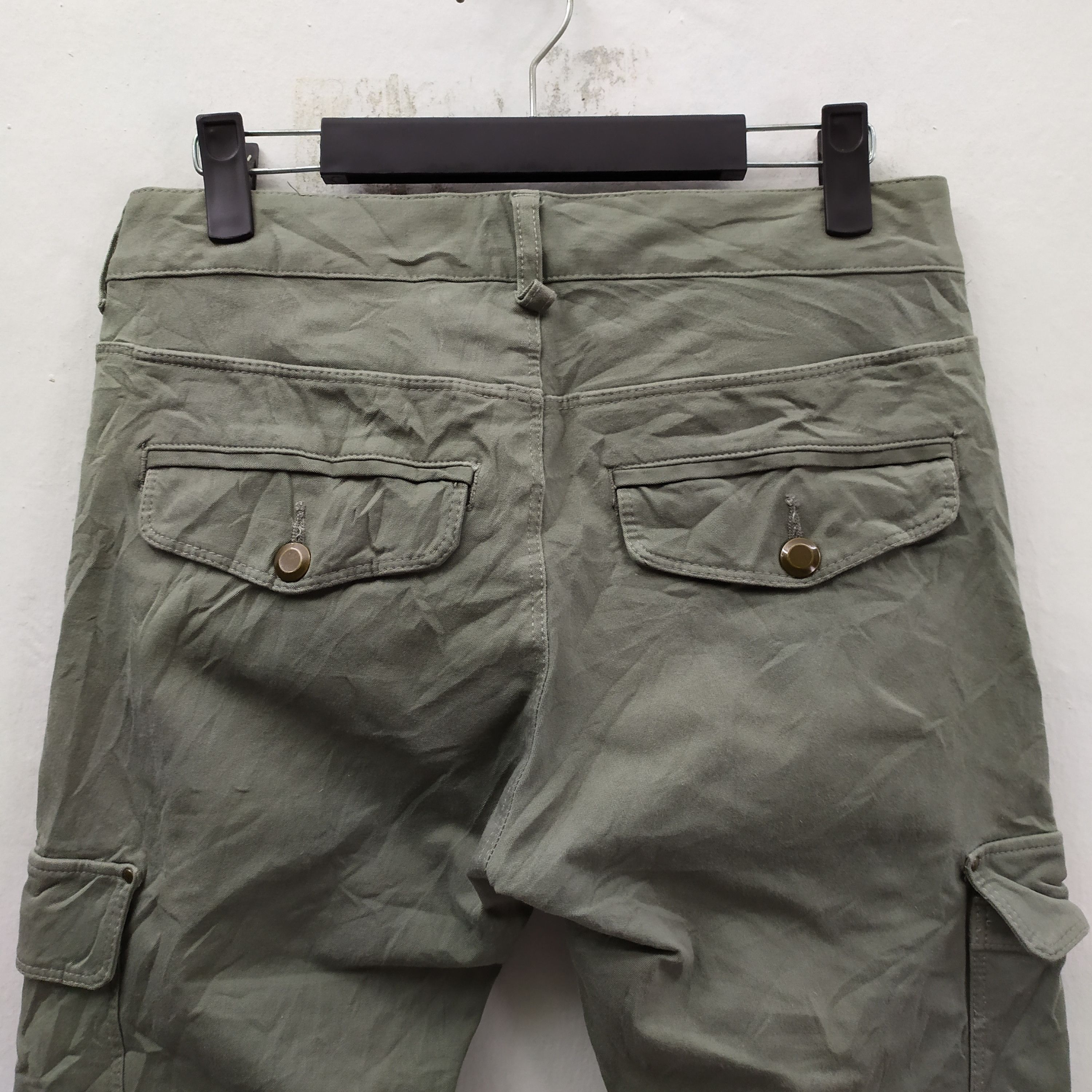 Japanese Brand NICOLE FADED CARGO PANTS/ TACTICAL PANTS Size US 28 / EU 44 - 10 Thumbnail