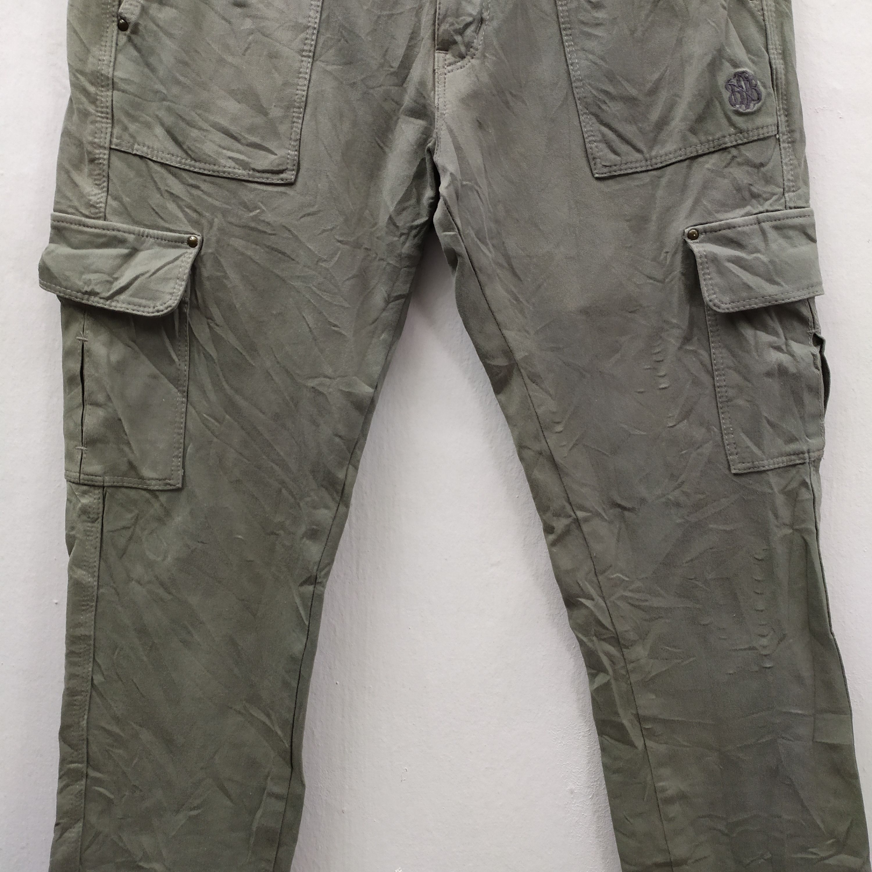 Japanese Brand NICOLE FADED CARGO PANTS/ TACTICAL PANTS Size US 28 / EU 44 - 7 Thumbnail